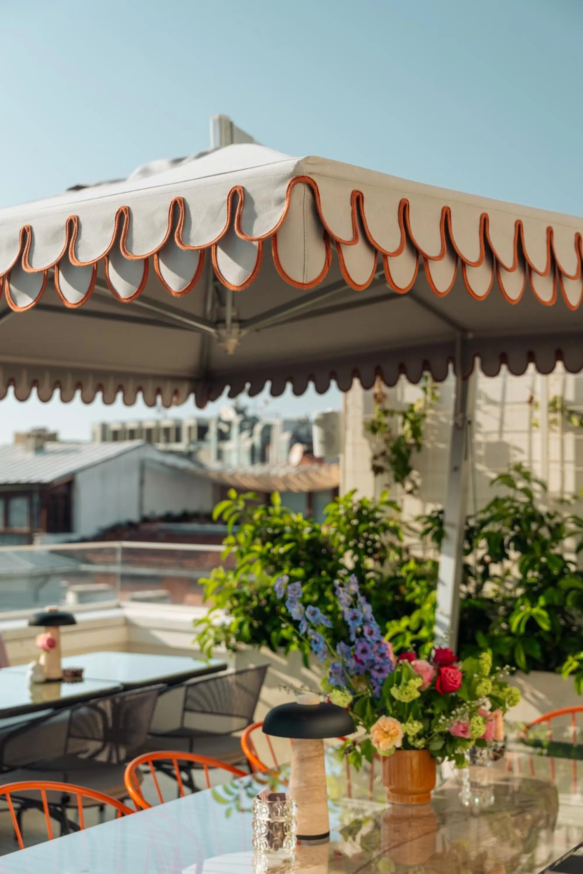 Balcony/Terrace in Casa Foscolo Hotel, Istanbul, a Member of Design Hotels