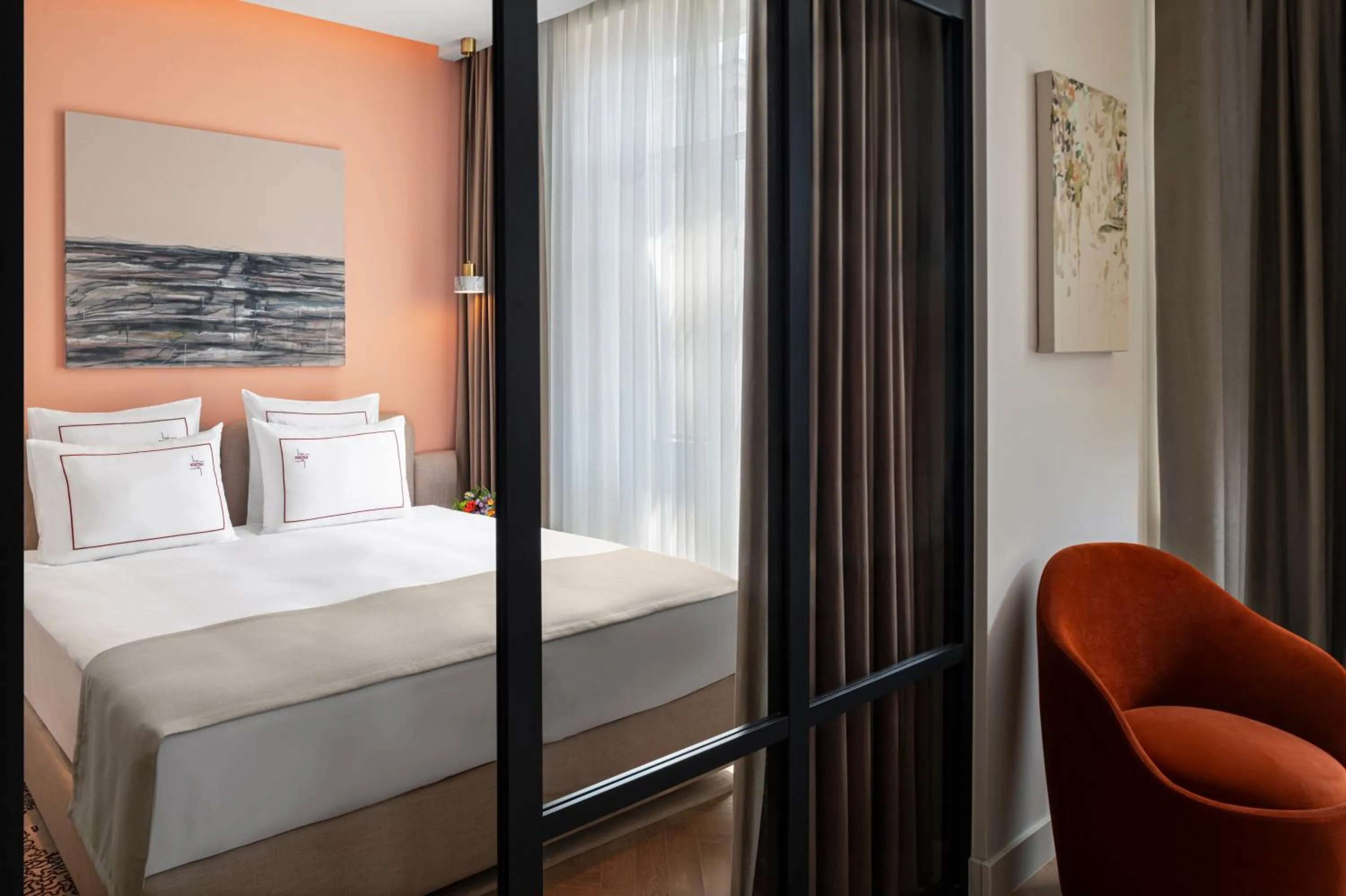 Bed in Casa Foscolo Hotel, Istanbul, a Member of Design Hotels