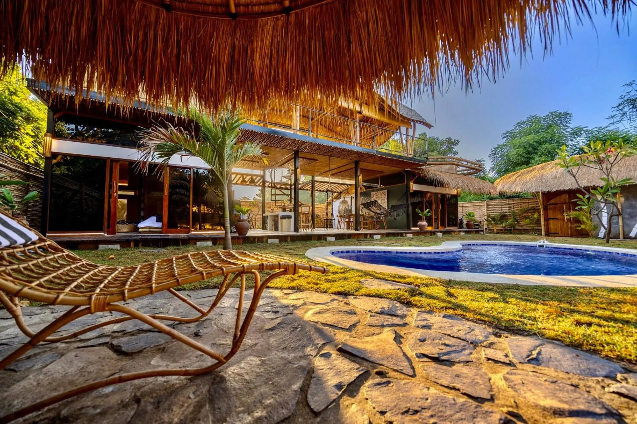 Garden in Villa Samyama