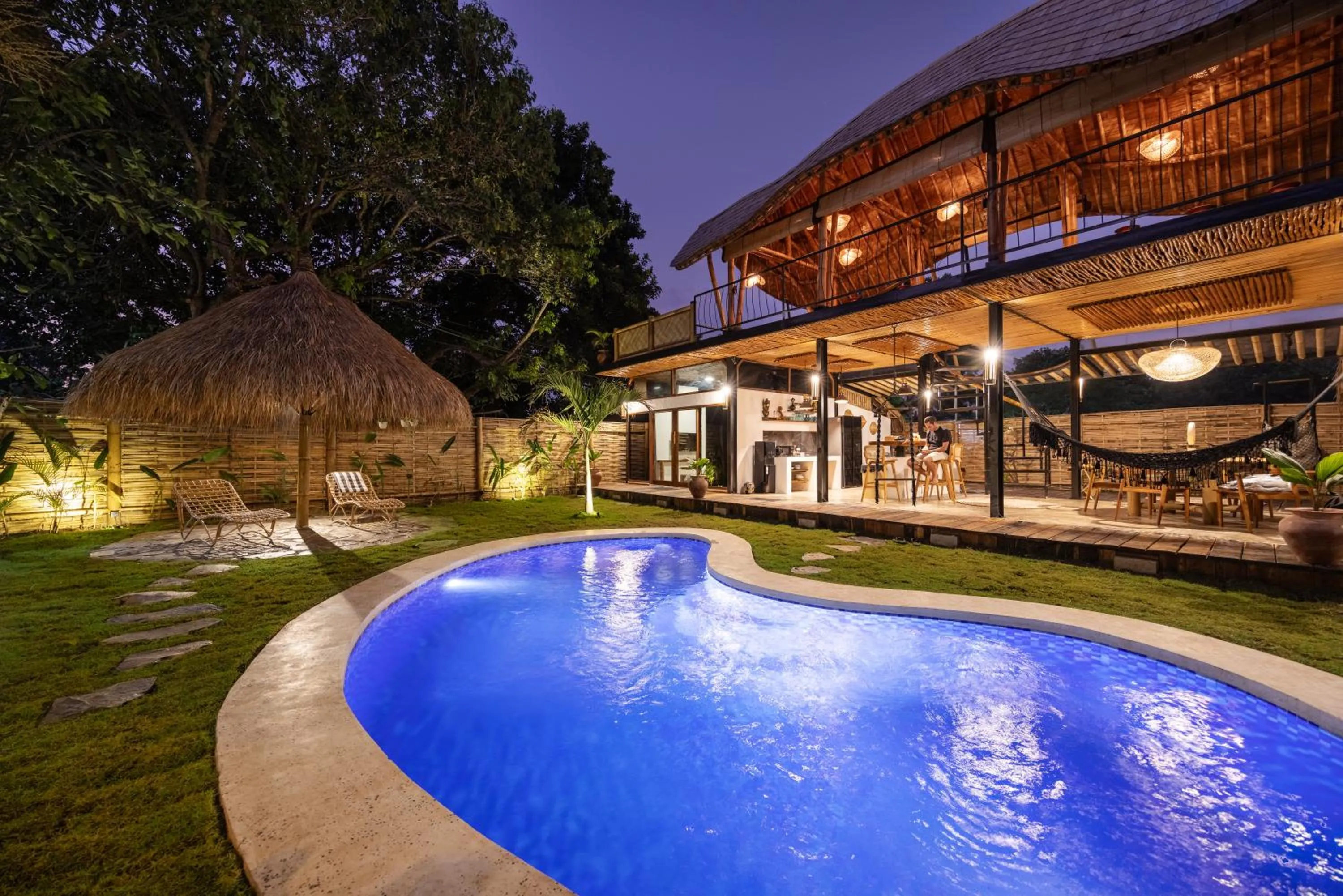 Garden in Villa Samyama