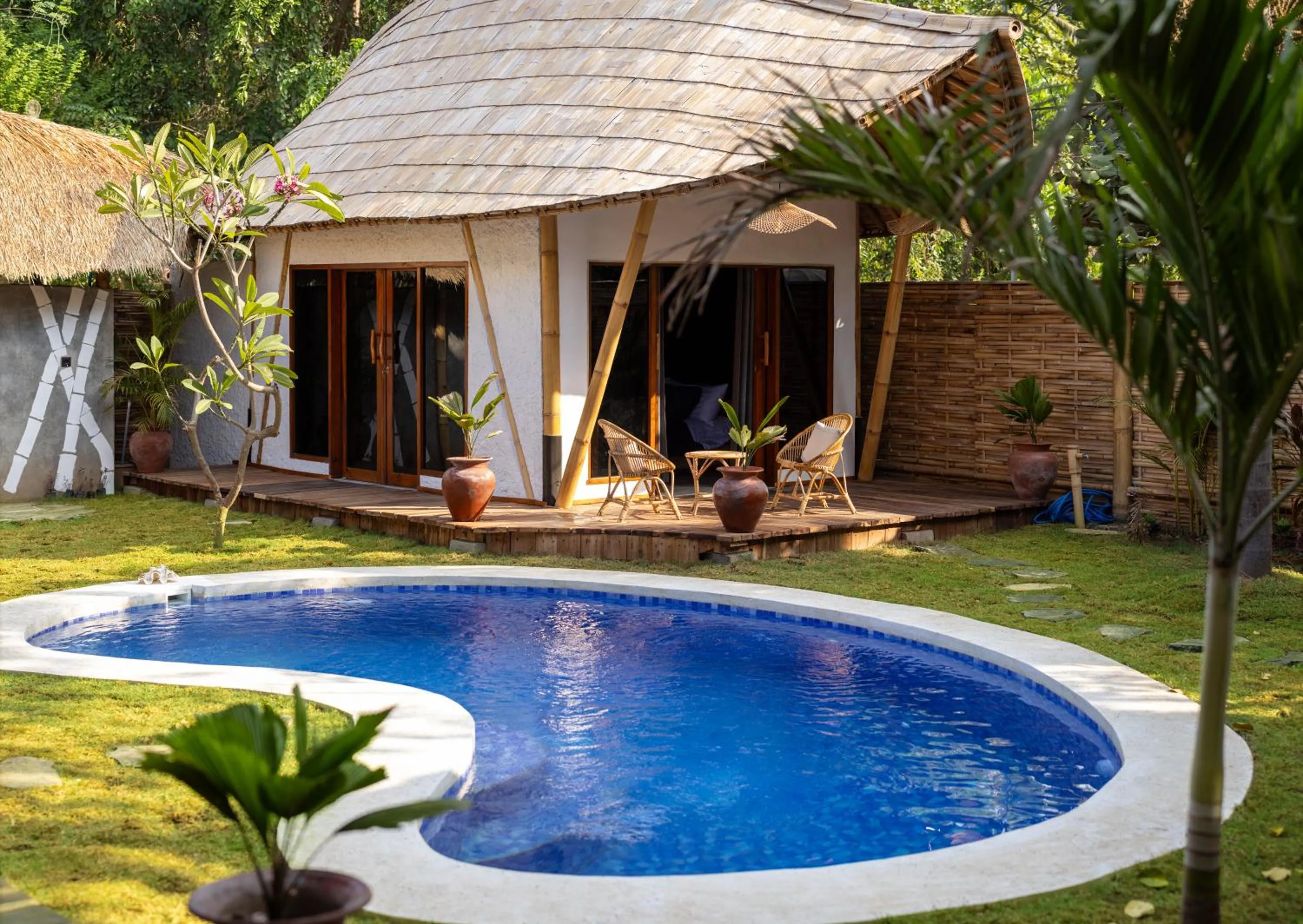 Garden in Villa Samyama