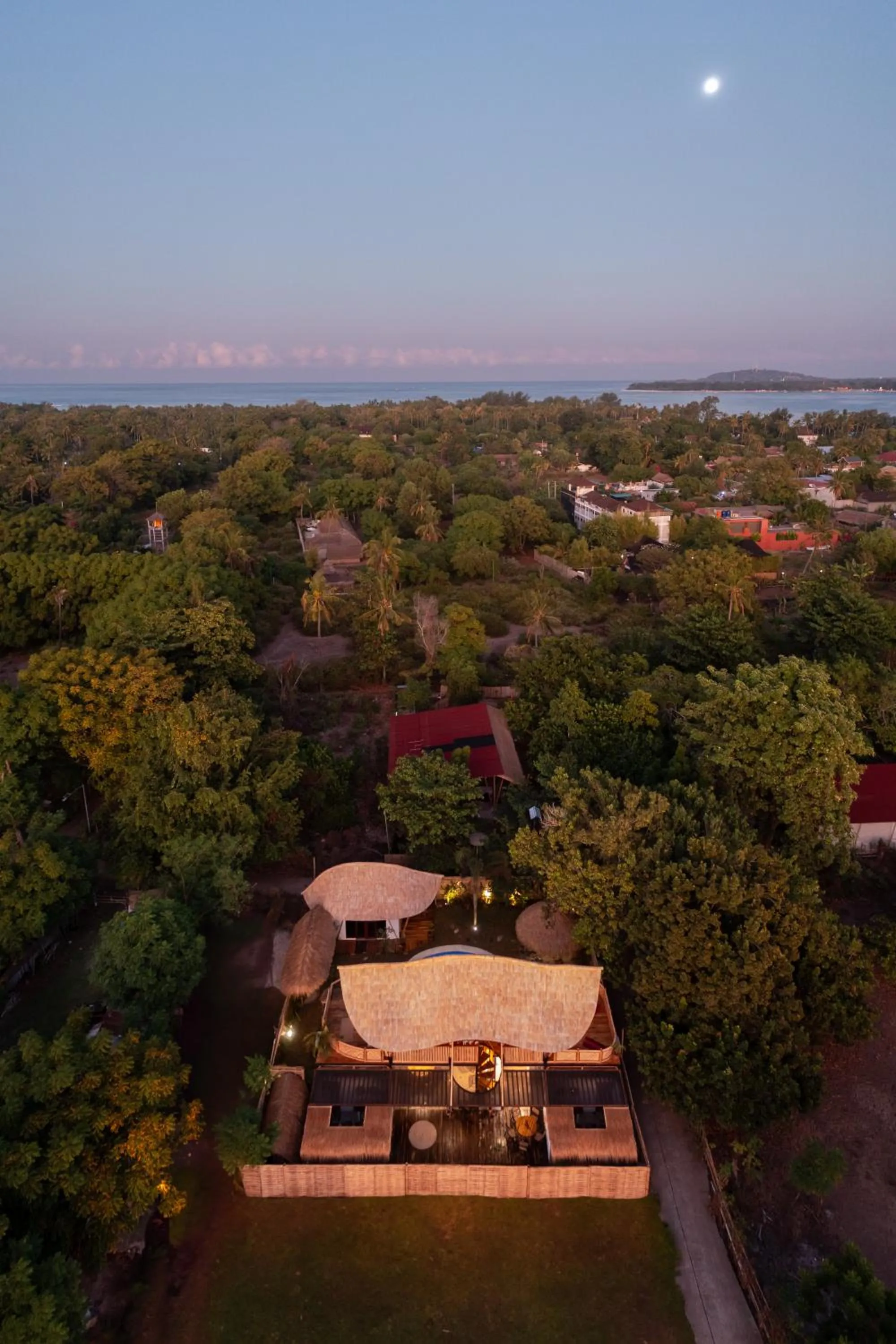 Natural landscape in Villa Samyama