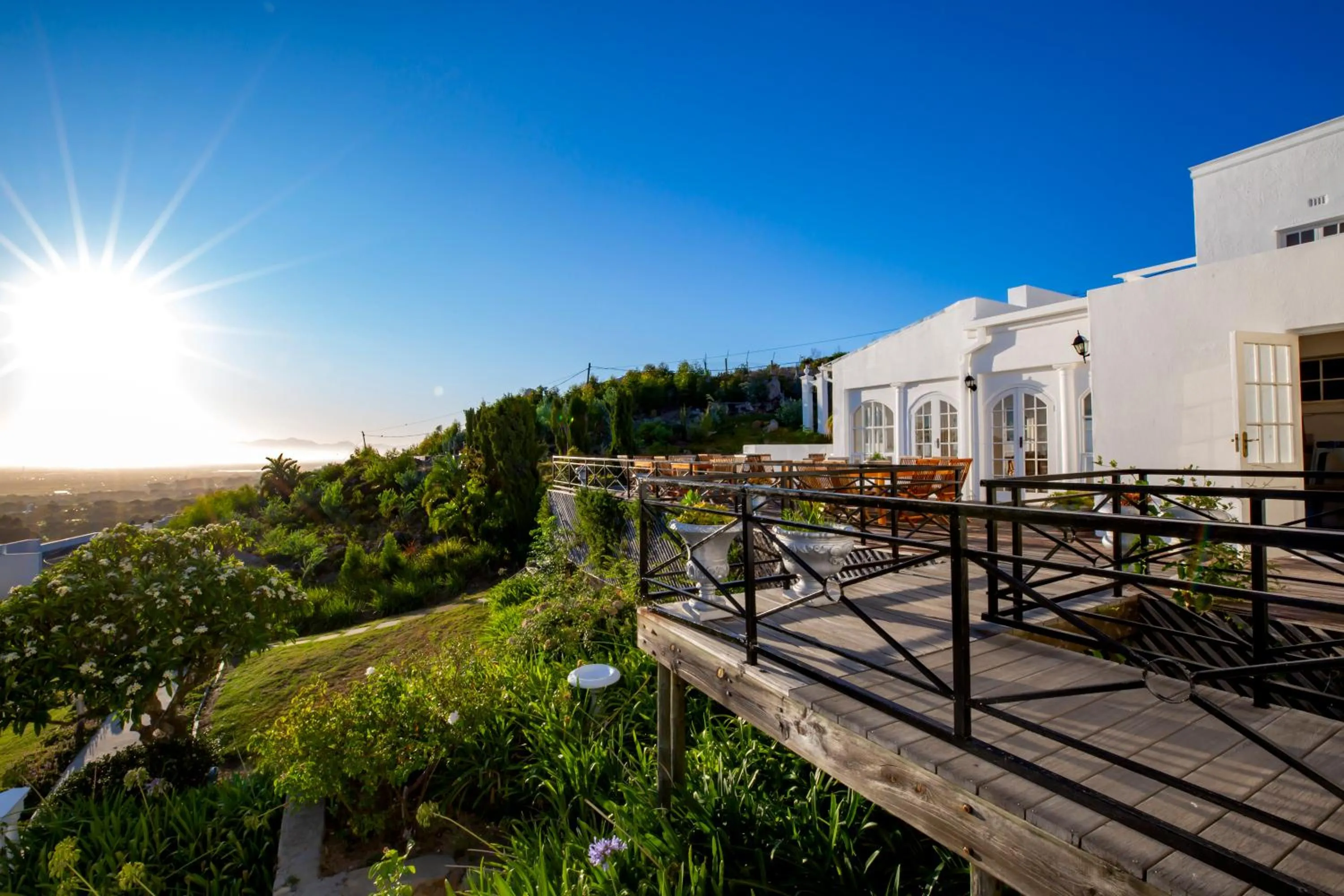 Patio in Stillness Manor Estate & Spa