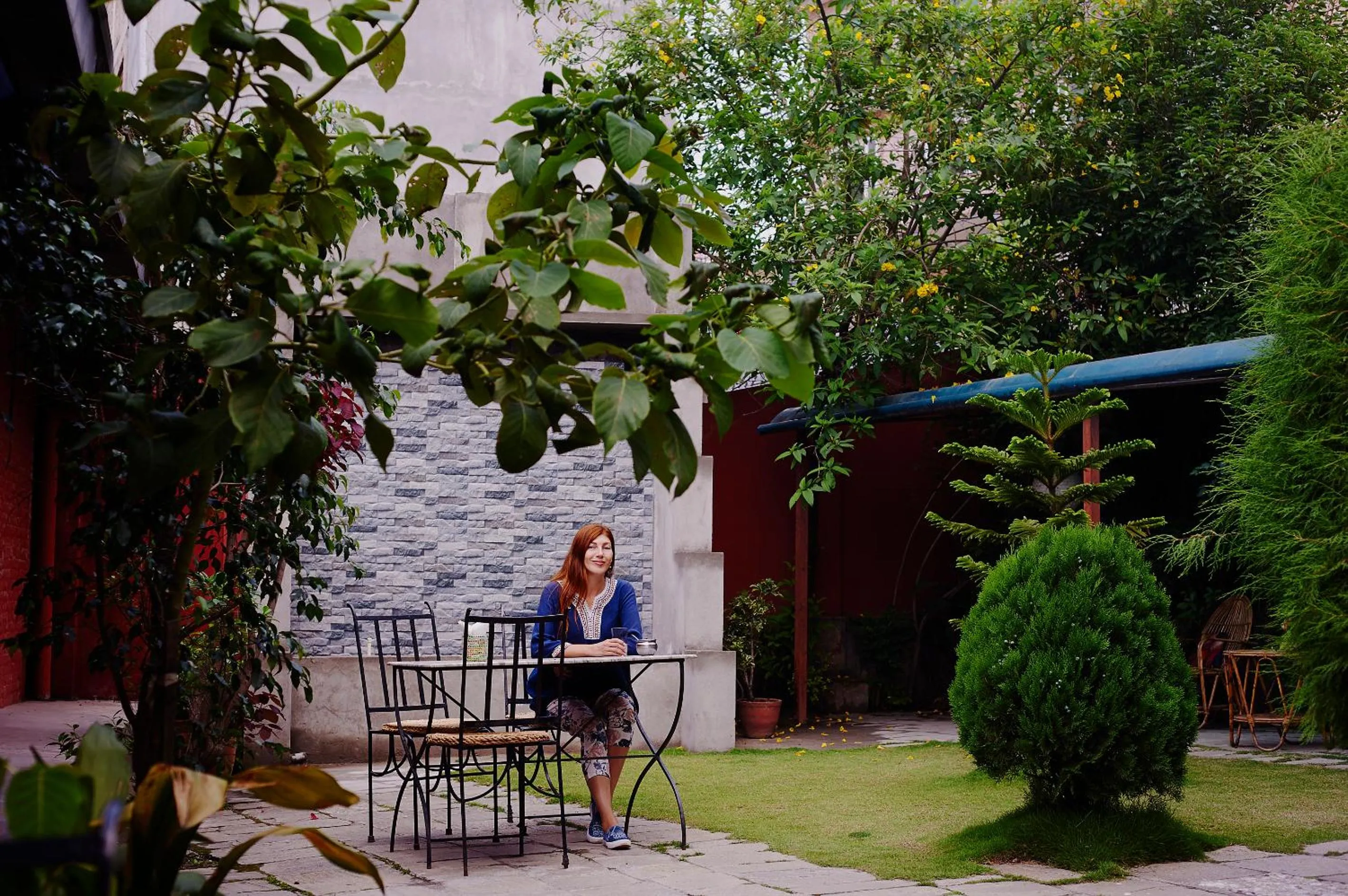 Breakfast in Bodhi Guest House