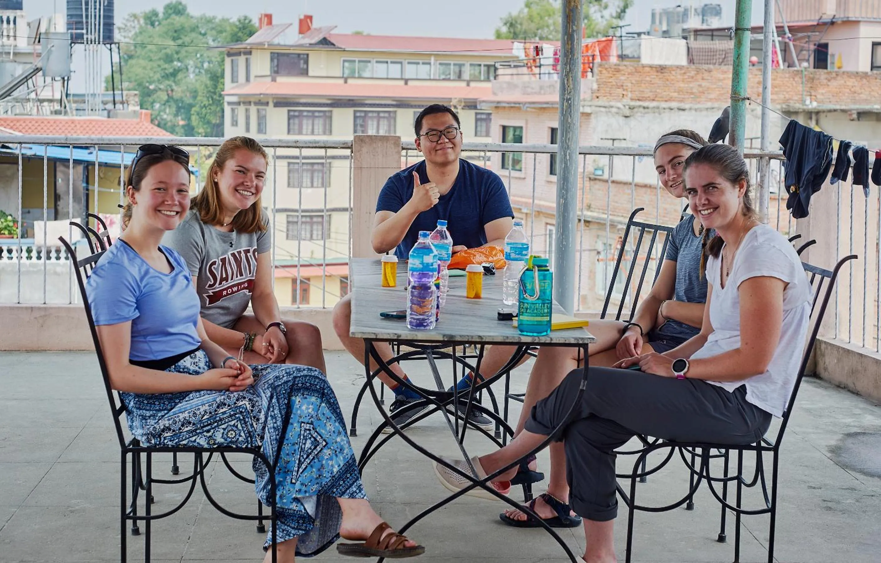 People in Bodhi Guest House