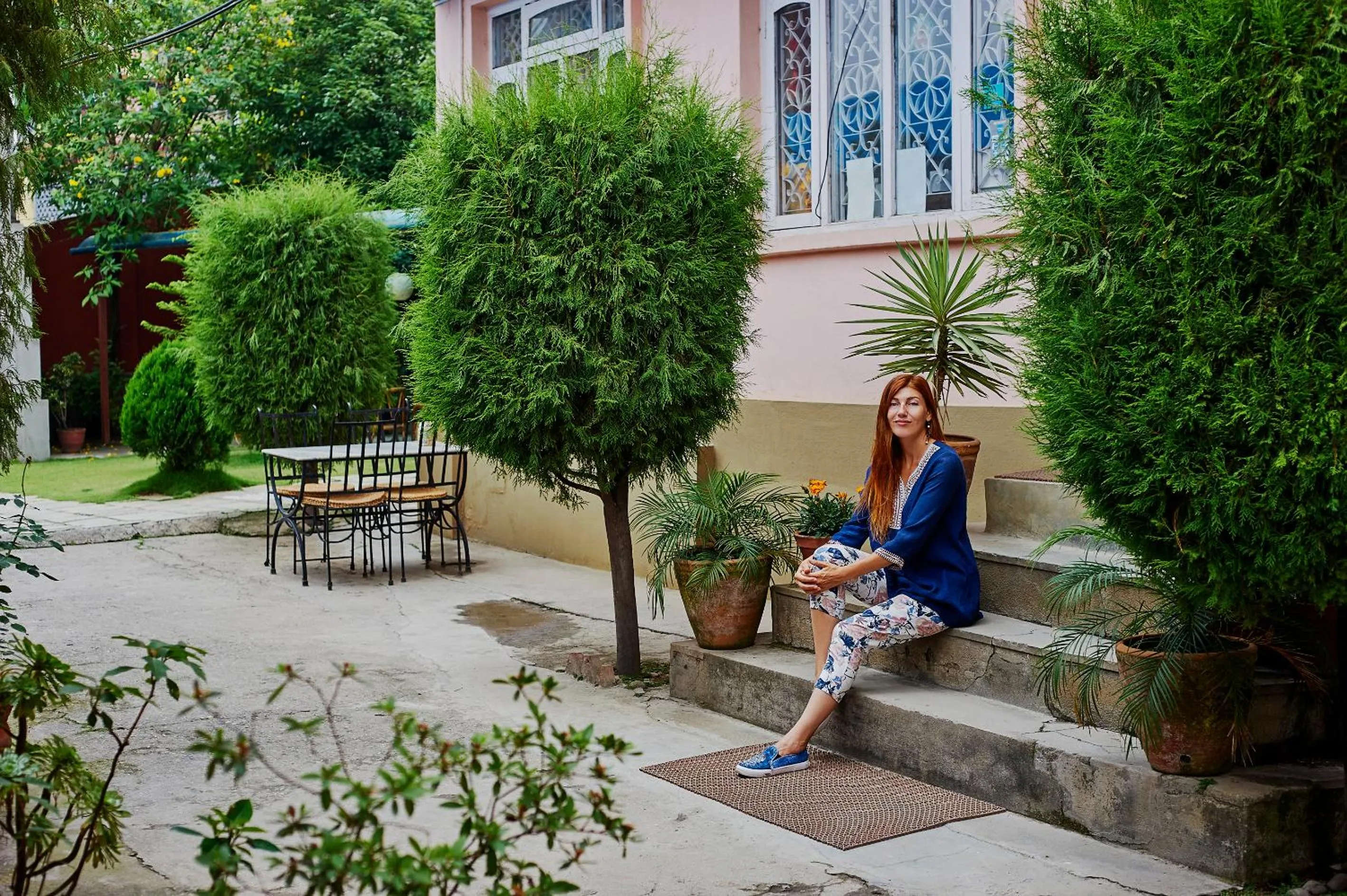 People in Bodhi Guest House