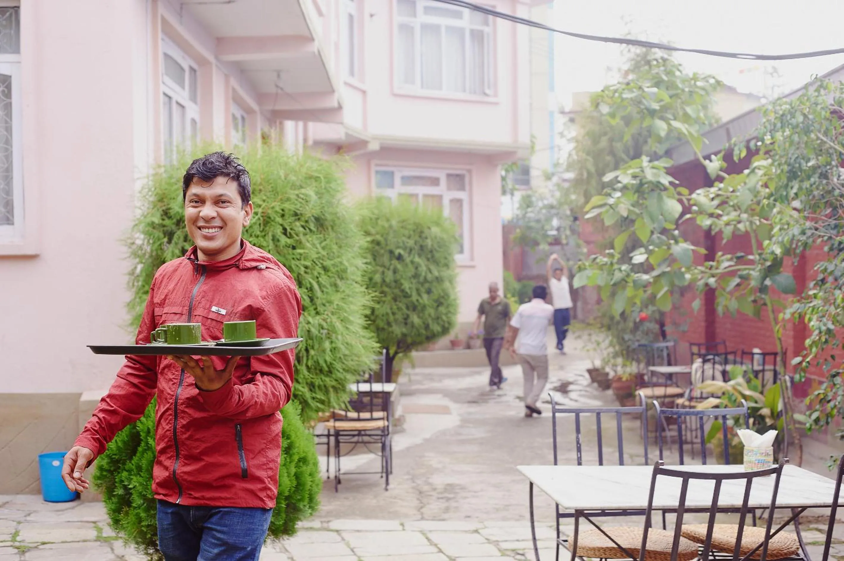 Staff in Bodhi Guest House