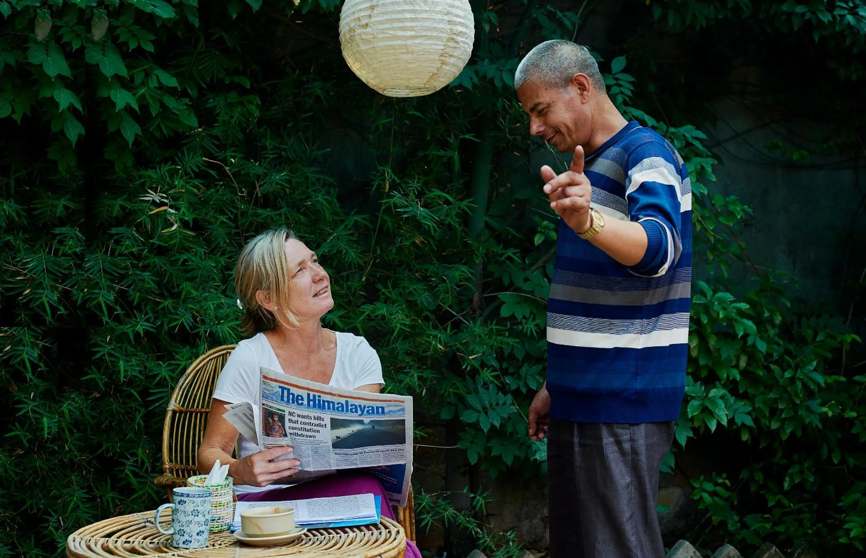 Staff in Bodhi Guest House