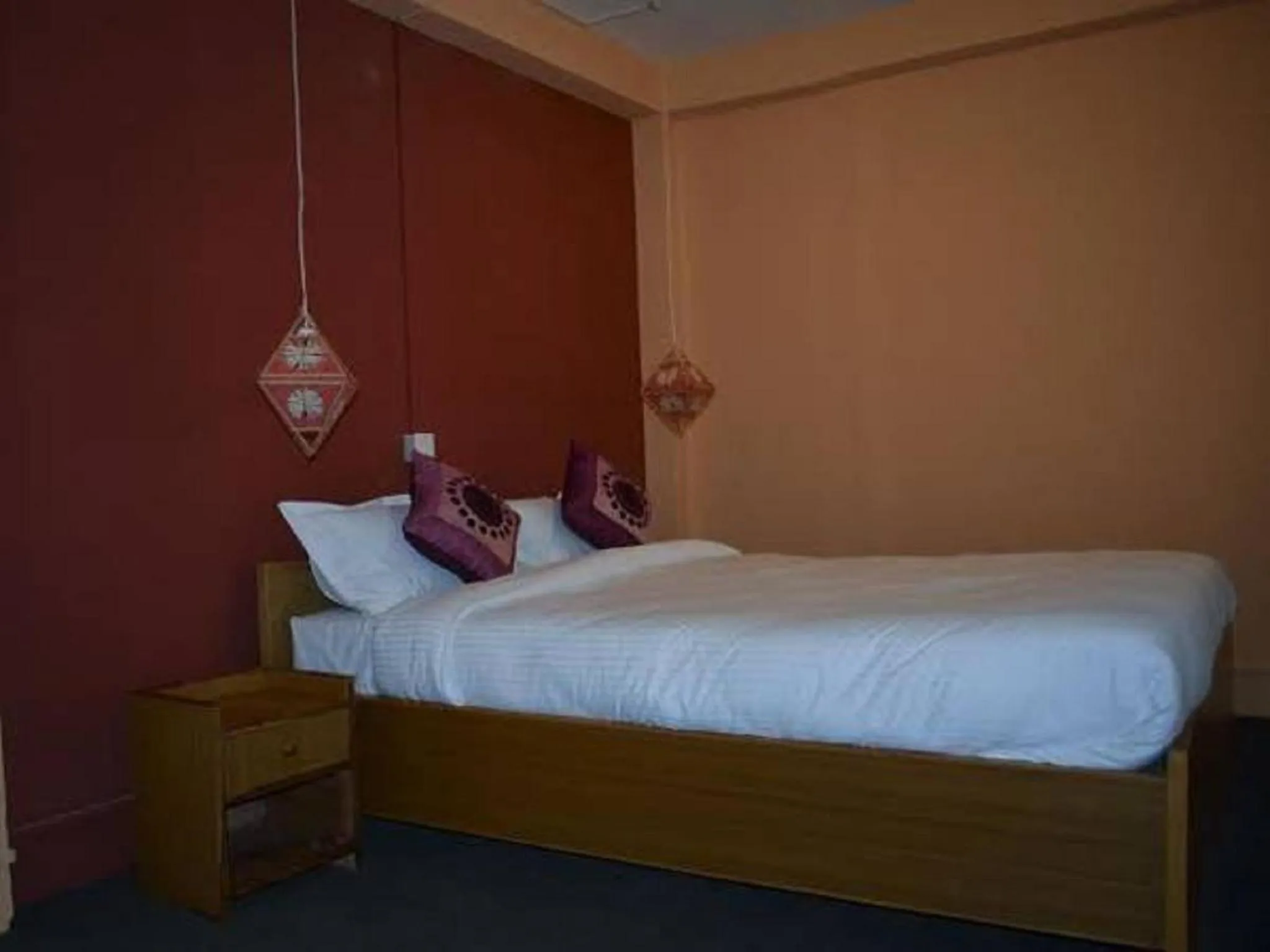 Bed in Bodhi Guest House