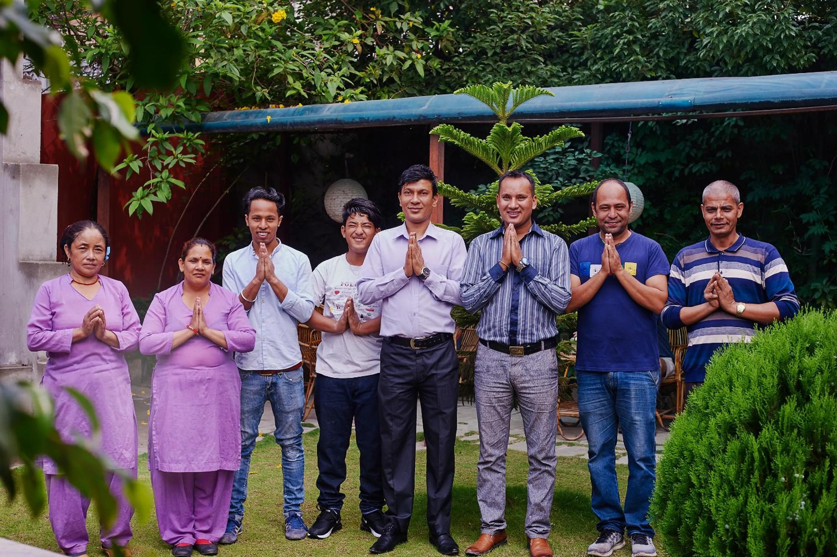 Staff in Bodhi Guest House