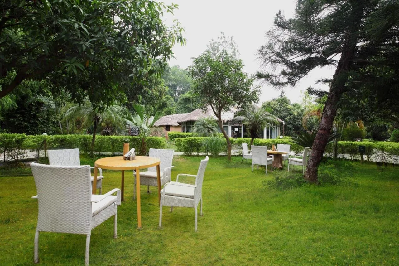 Garden in Click Resort Corbett Tiger Den