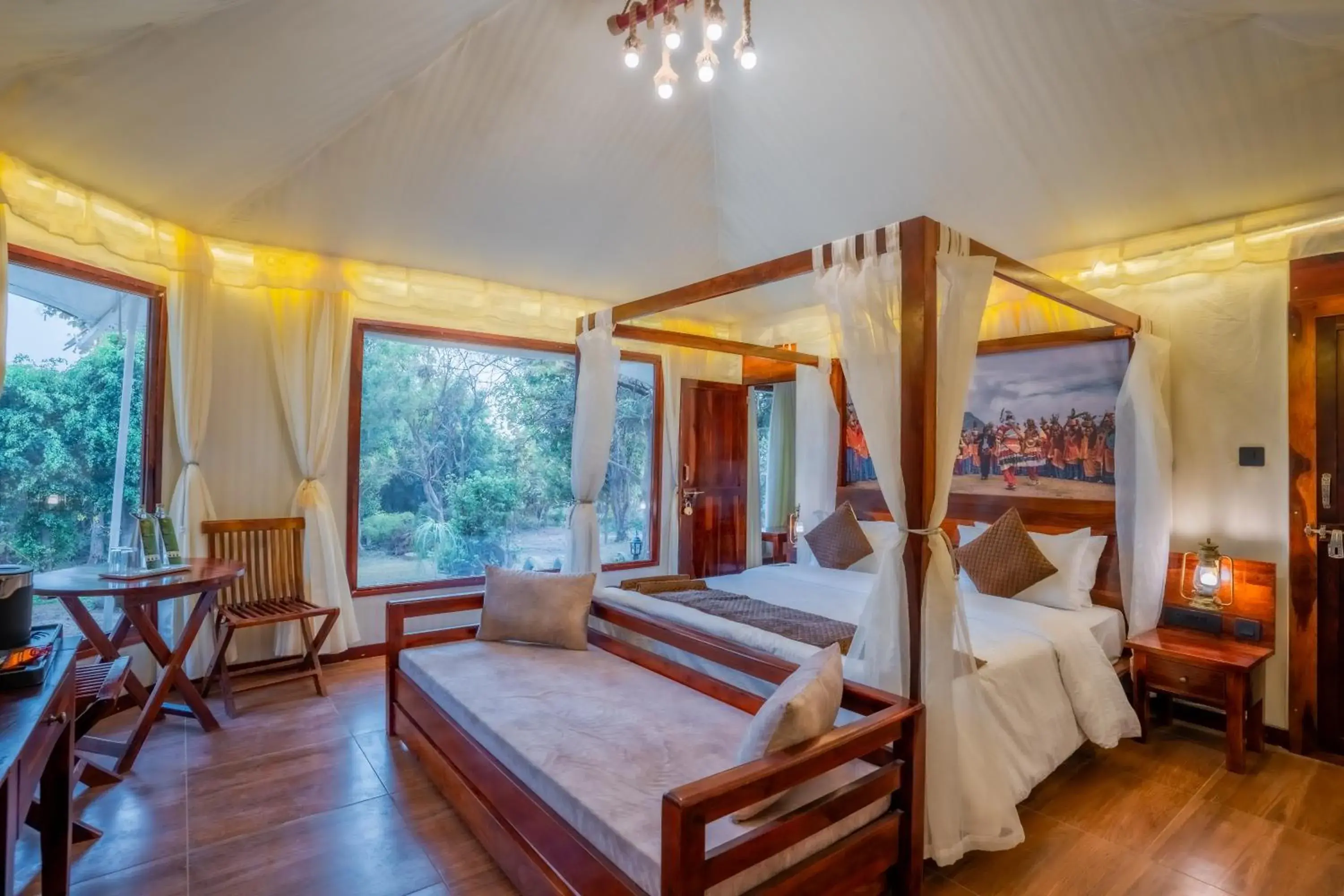 Villa with Garden View - single occupancy in Click Resort Corbett Tiger Den Villa with Garden View - single occupancy in Click Resort Corbett Tiger Den