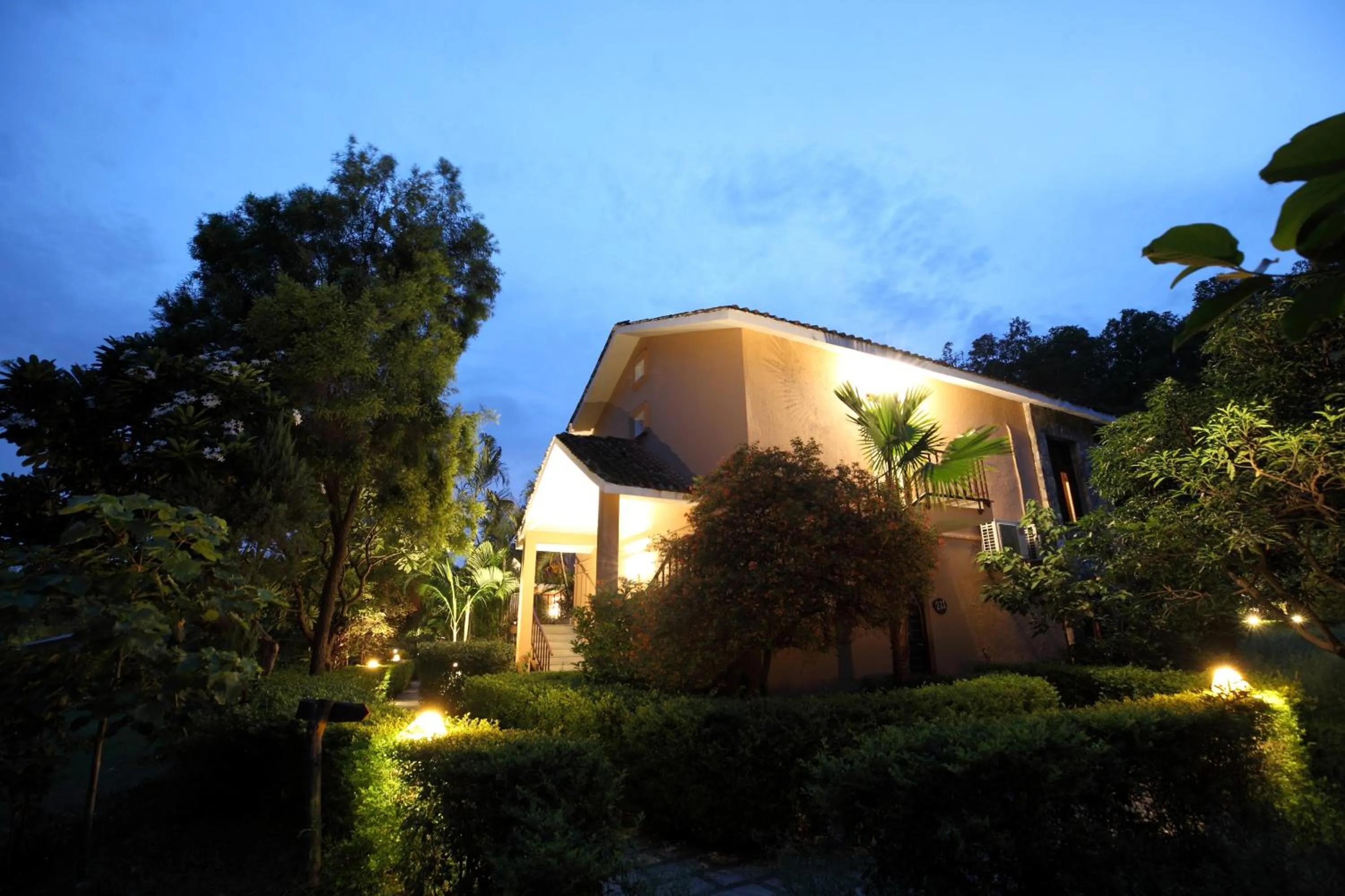 Facade/entrance in Click Resort Corbett Tiger Den