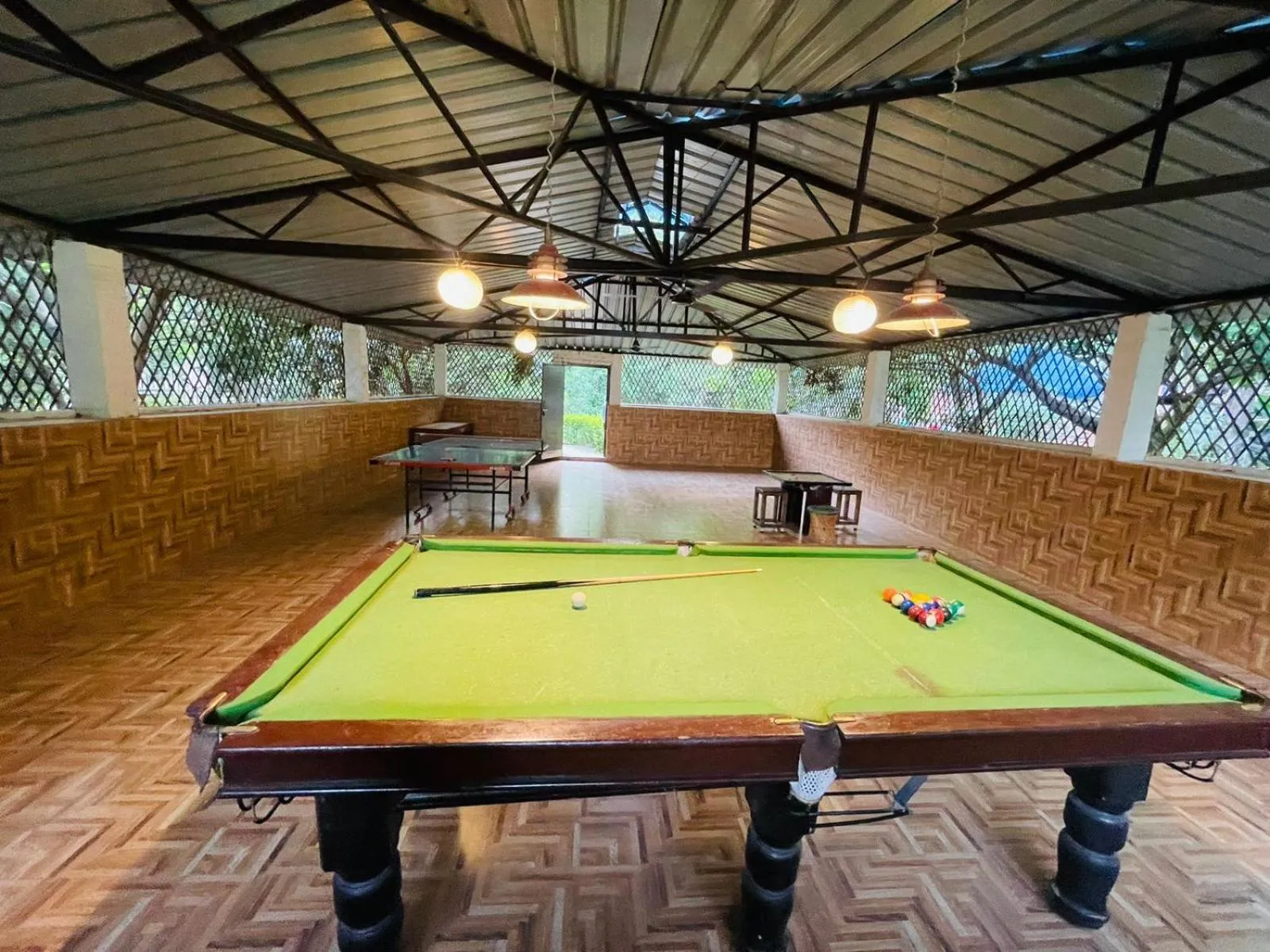 Game Room in Click Resort Corbett Tiger Den