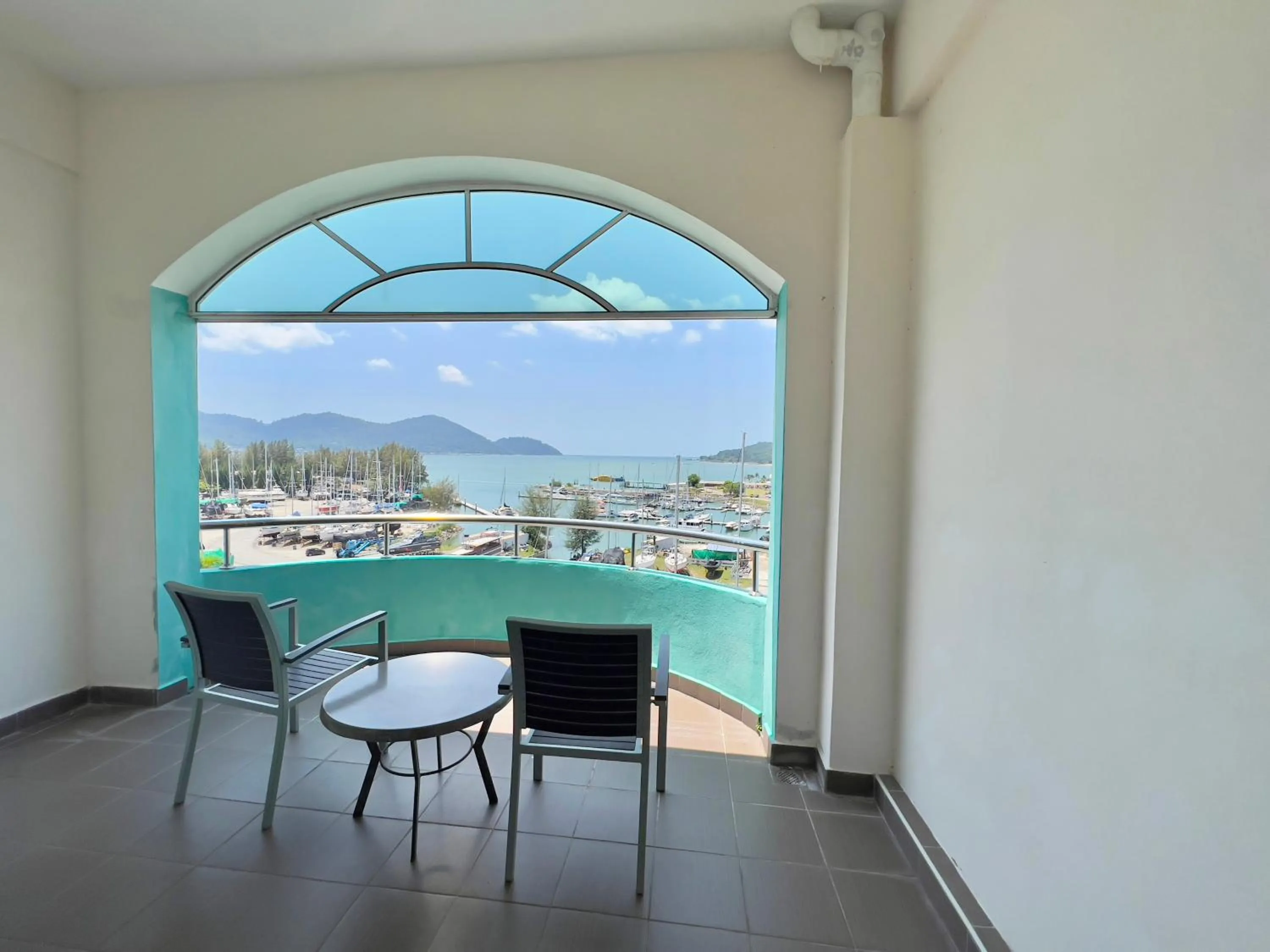 Balcony/Terrace in Seaside Retreat Homestay Pangkor Marina Lumut