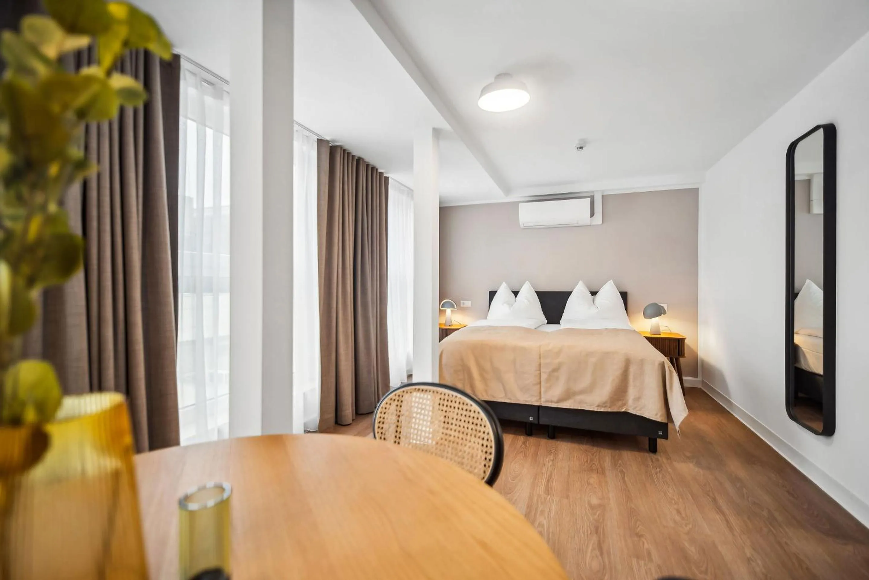 Bed in Limehome Kassel Wilhelmsstraße