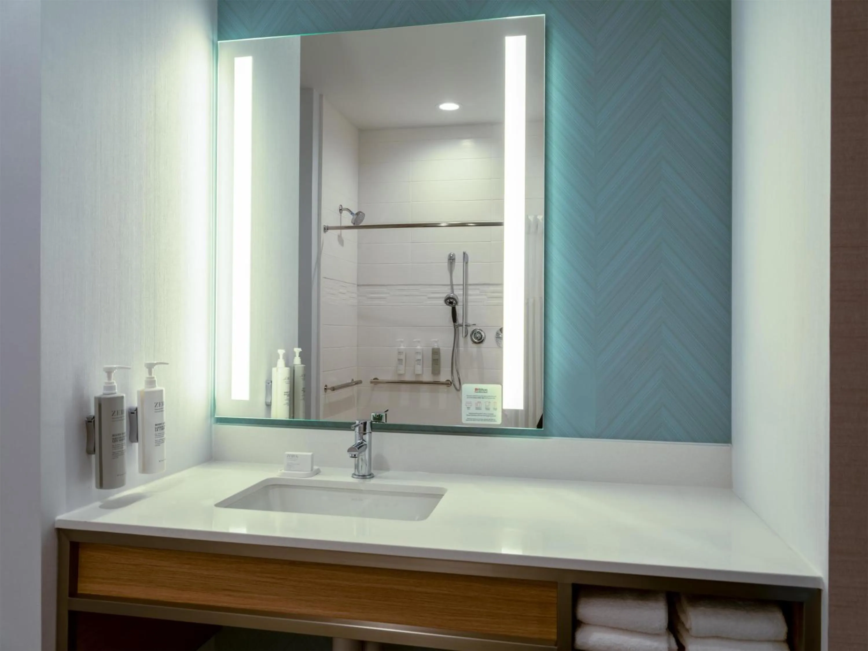 Bathroom in Hilton Garden Inn Austin Central