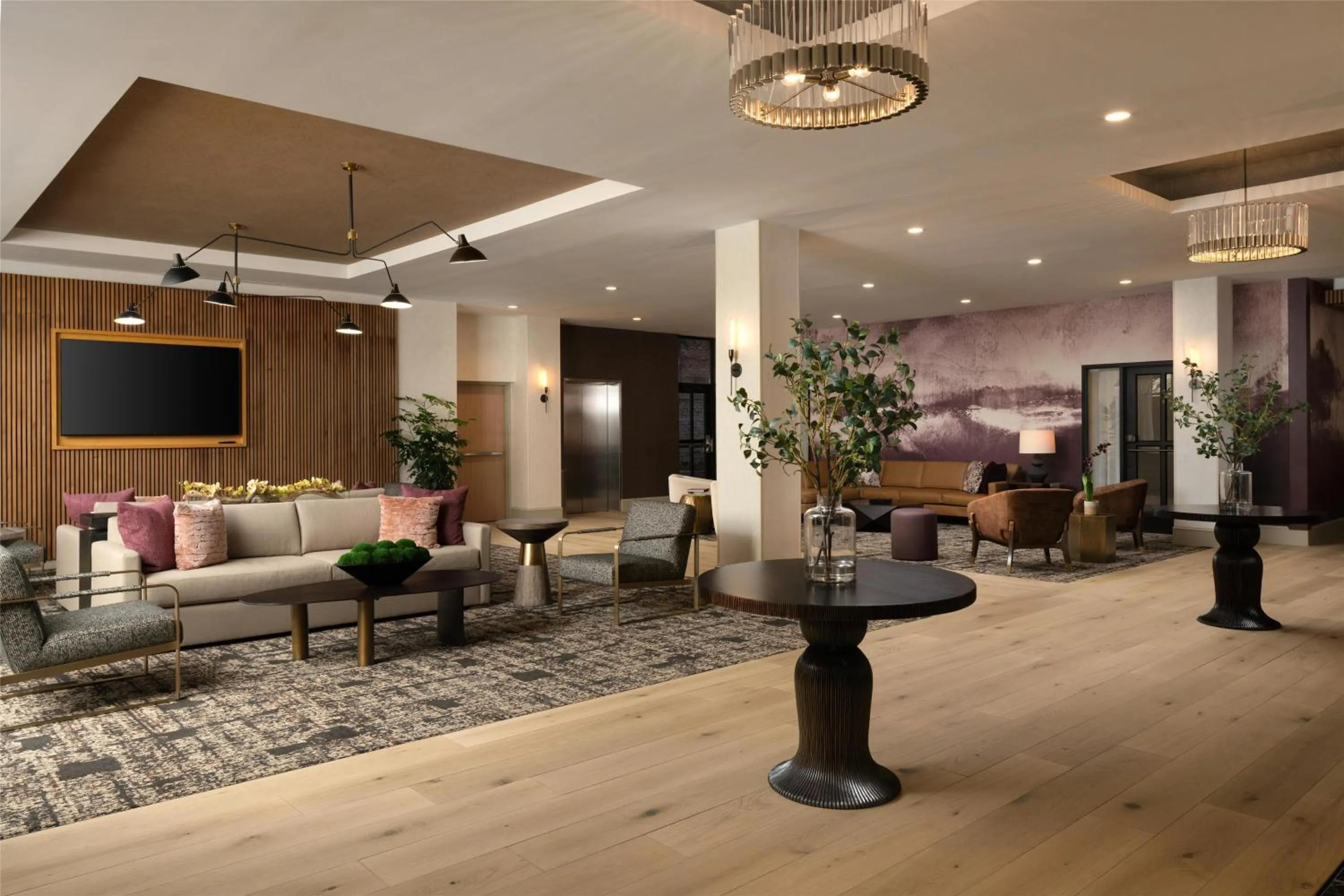 Lobby or reception in Hilton Garden Inn Greenville University Area