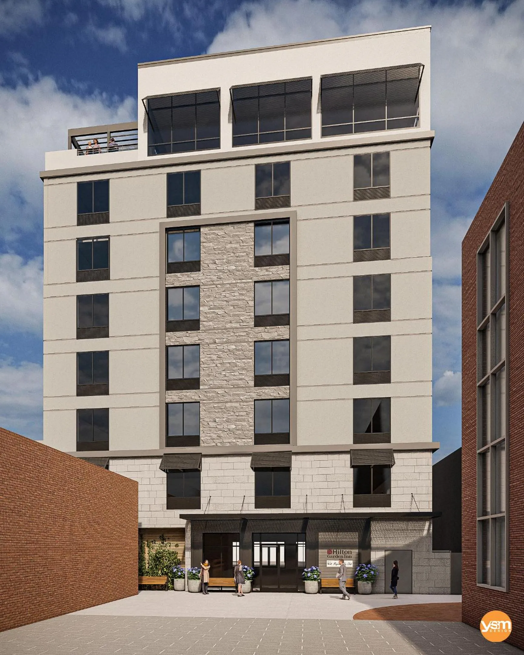 Balcony/Terrace in Hilton Garden Inn Greenville University Area