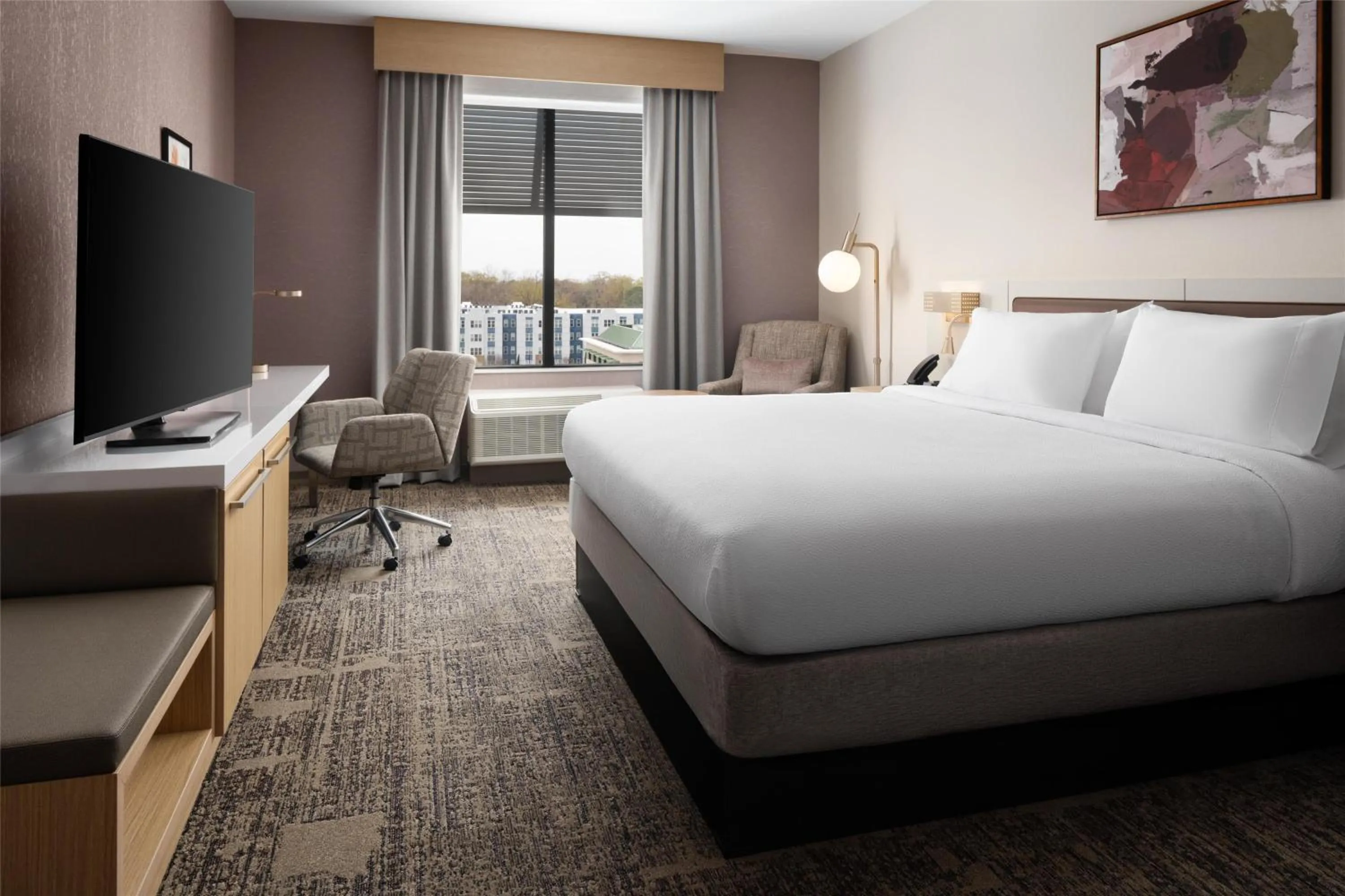 Bed in Hilton Garden Inn Greenville University Area