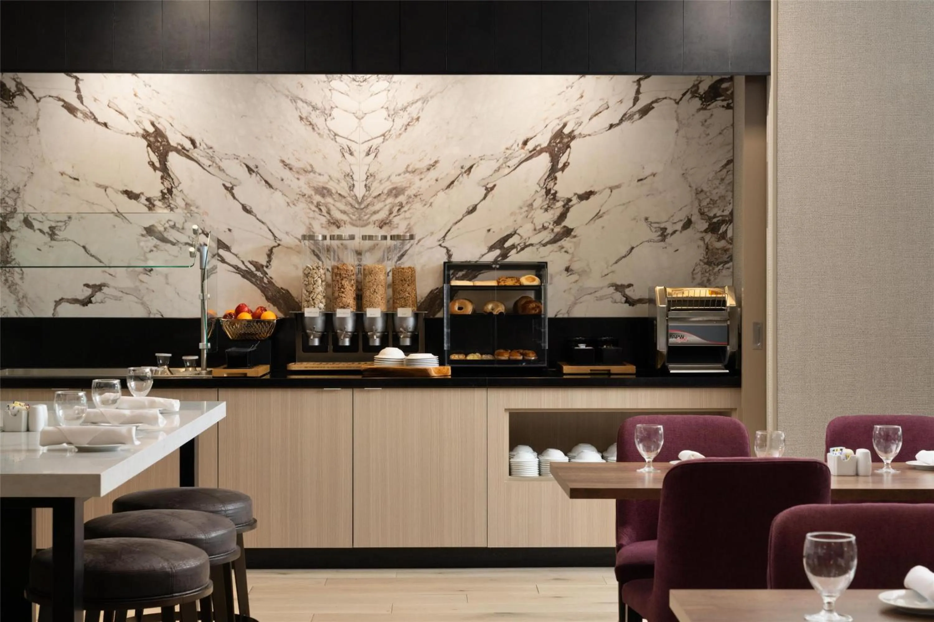 Breakfast in Hilton Garden Inn Greenville University Area