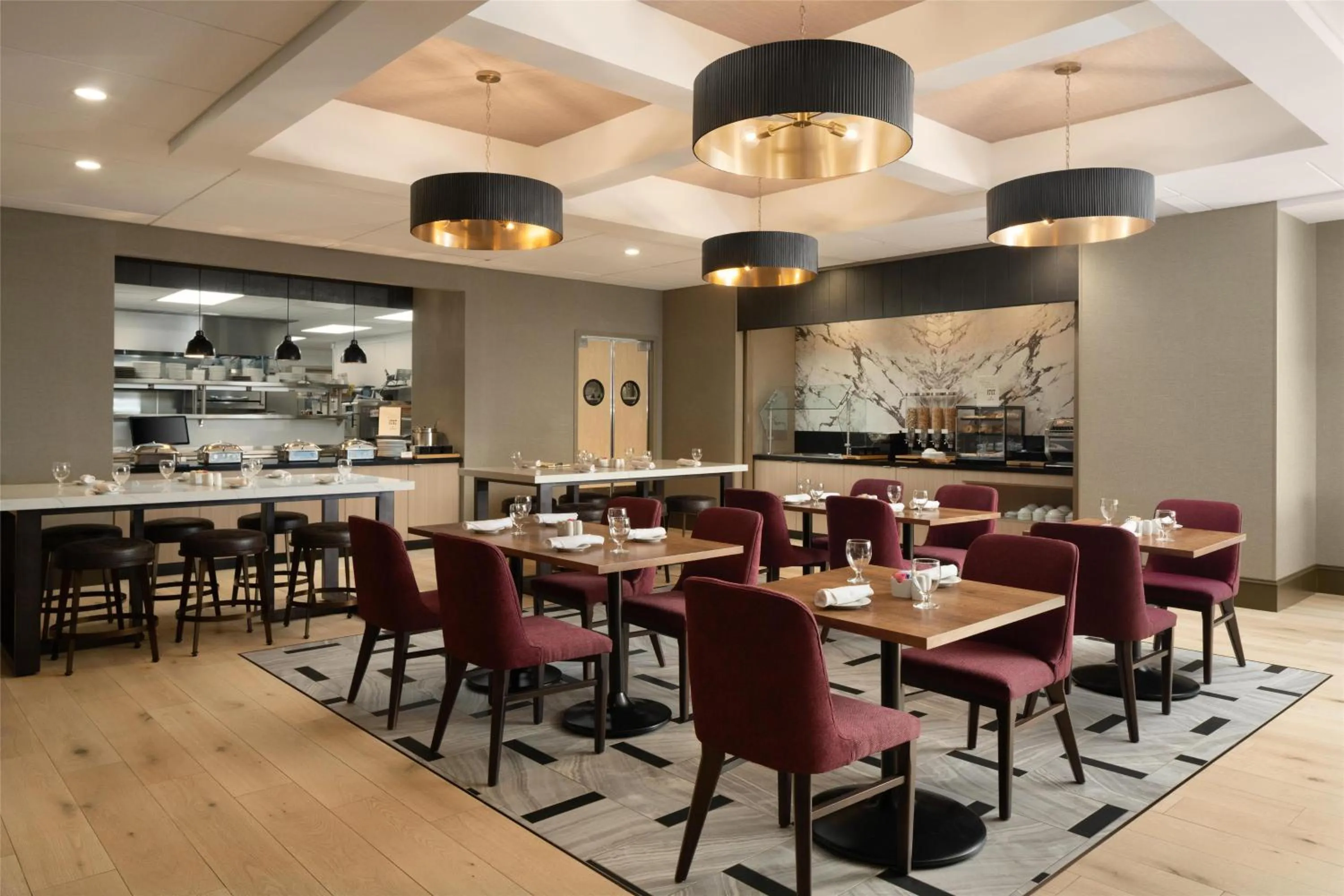 Breakfast in Hilton Garden Inn Greenville University Area