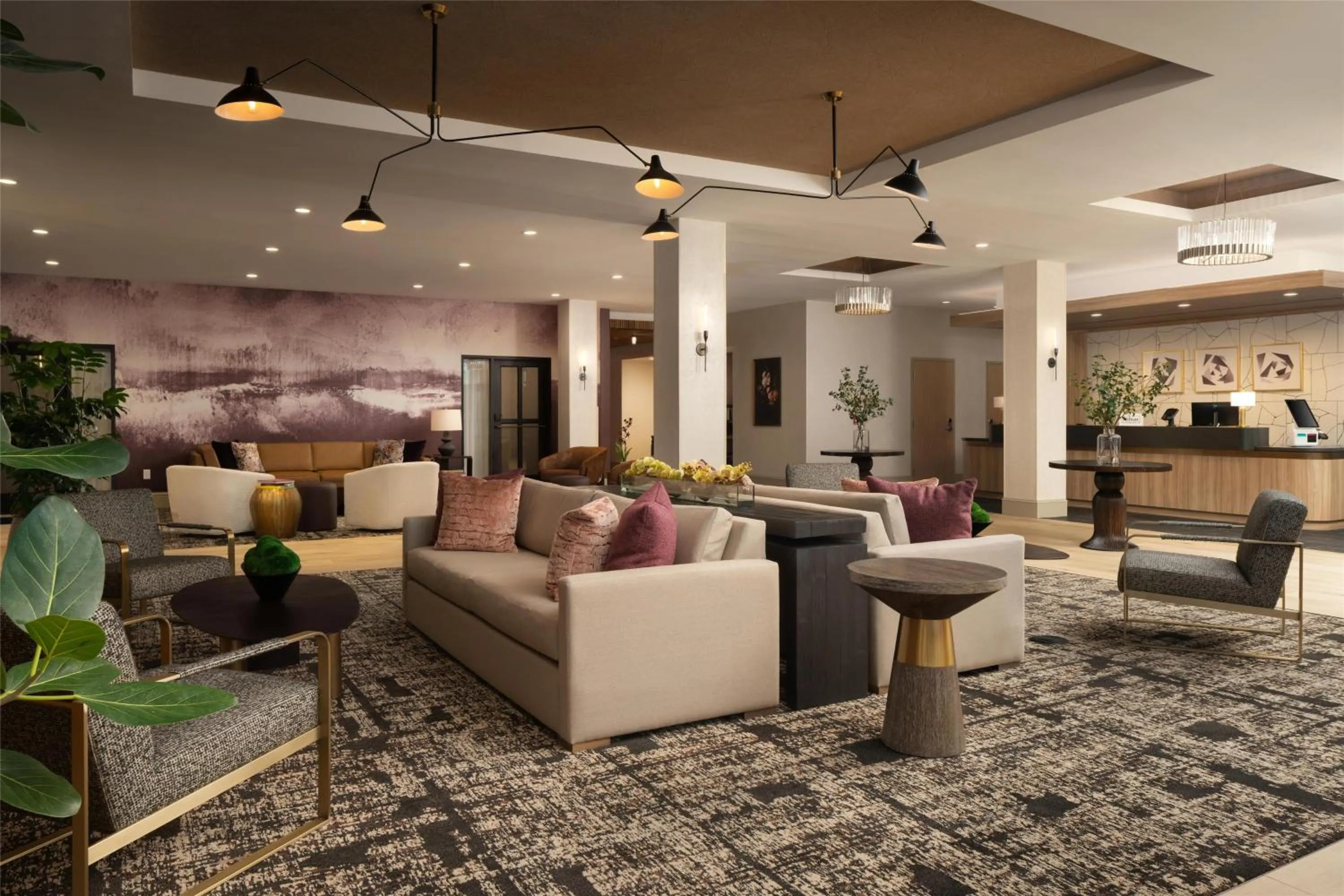 Lobby or reception in Hilton Garden Inn Greenville University Area