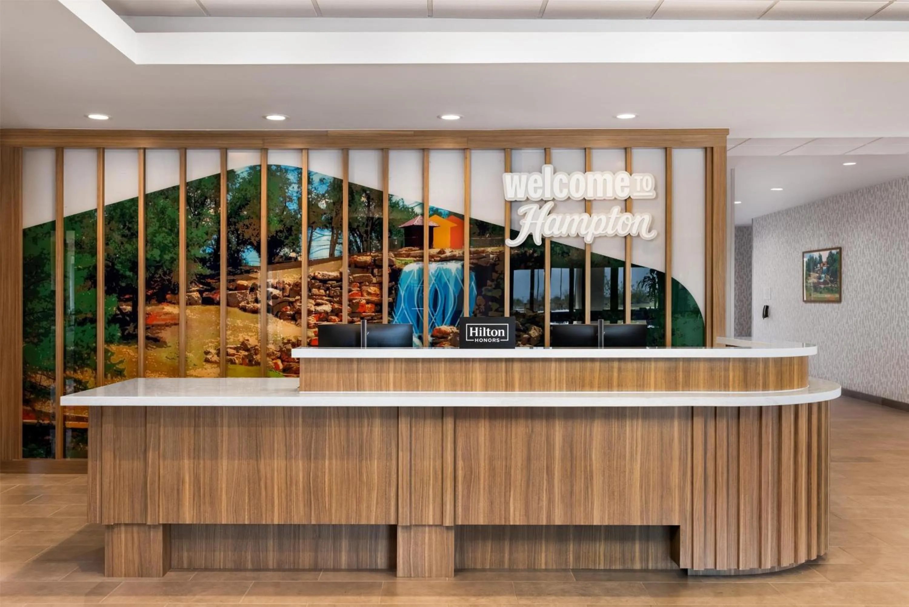Lobby or reception in Hampton Inn By Hilton Wichita Falls North