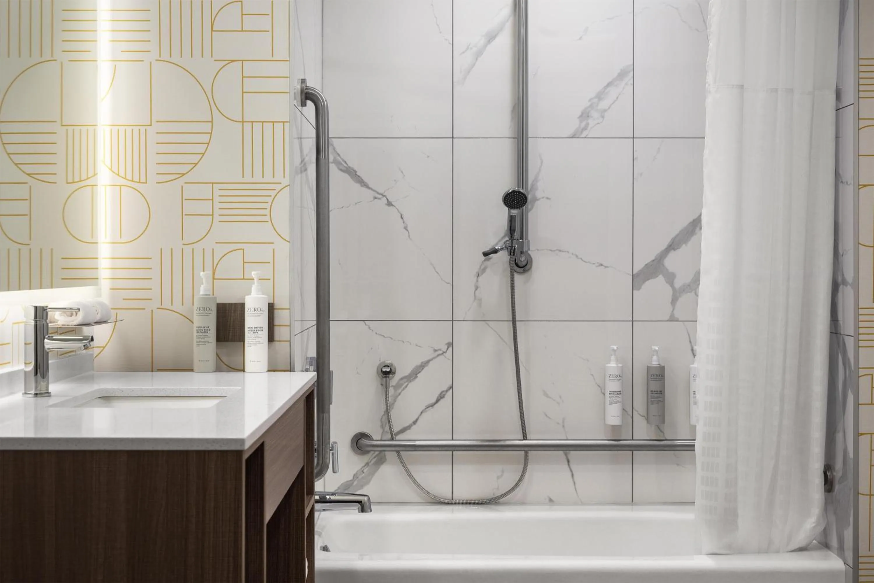 Bathroom in Home2 Suites By Hilton Woodstock On