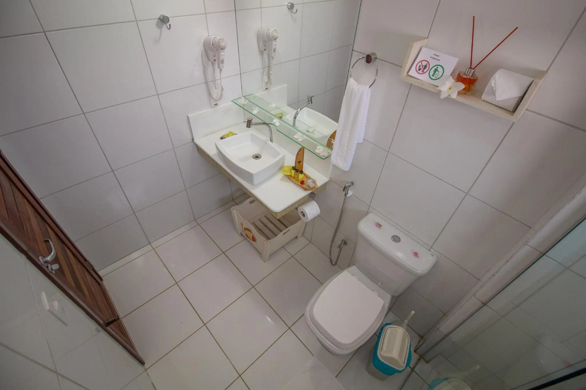 Bathroom in Pousada Carcará