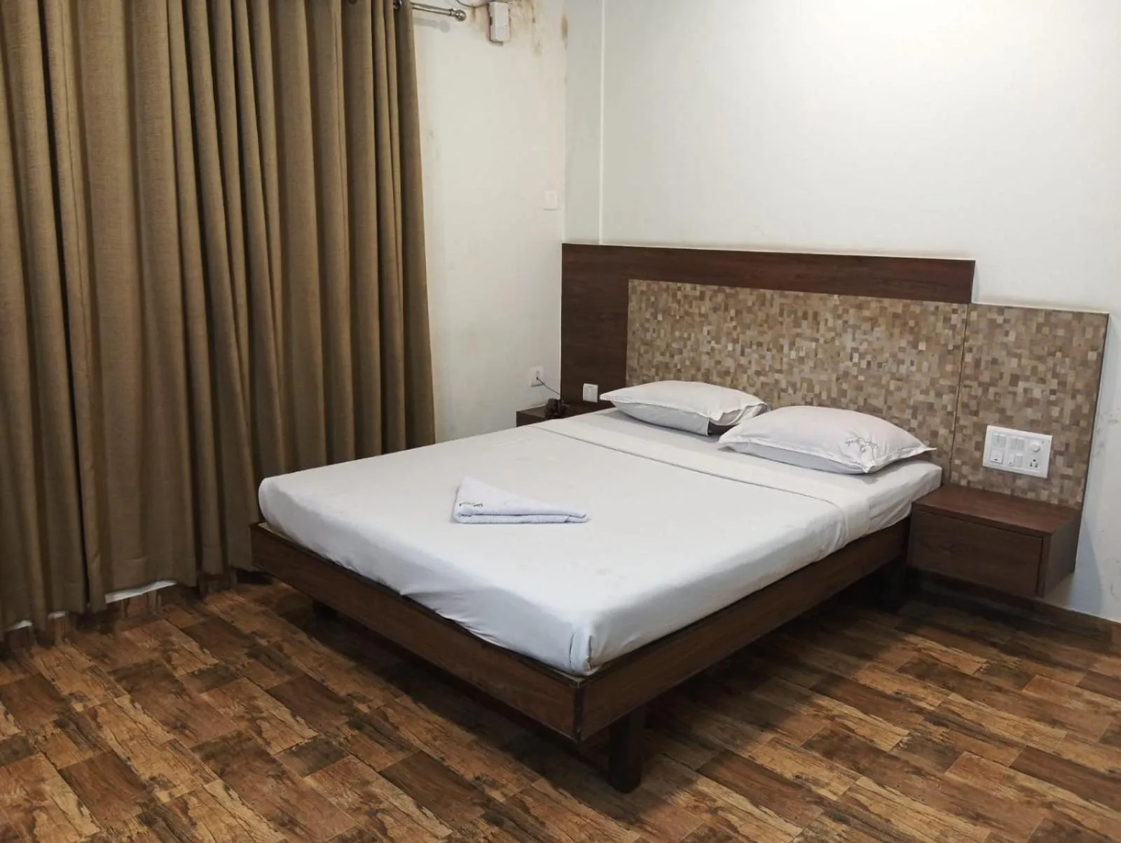 Bed in Hotel Swadesh Heritage
