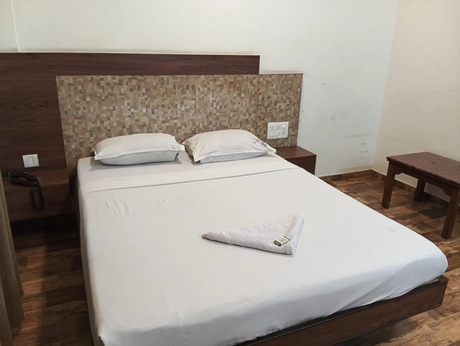 Bed in Hotel Swadesh Heritage