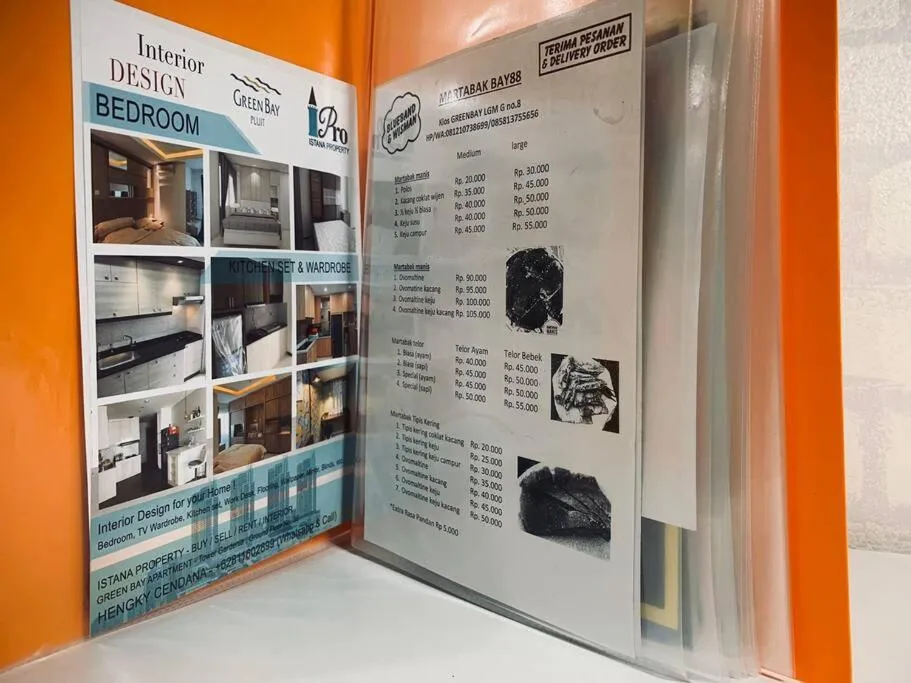 Luxury Lofts 2BR with SeaView at Apt Greenbay Pluit Tower D