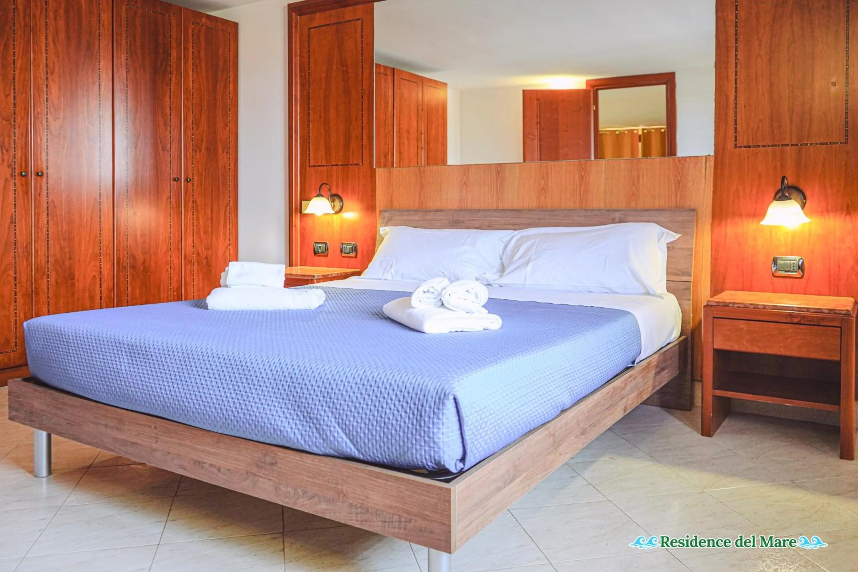 Bed in Residence del mare