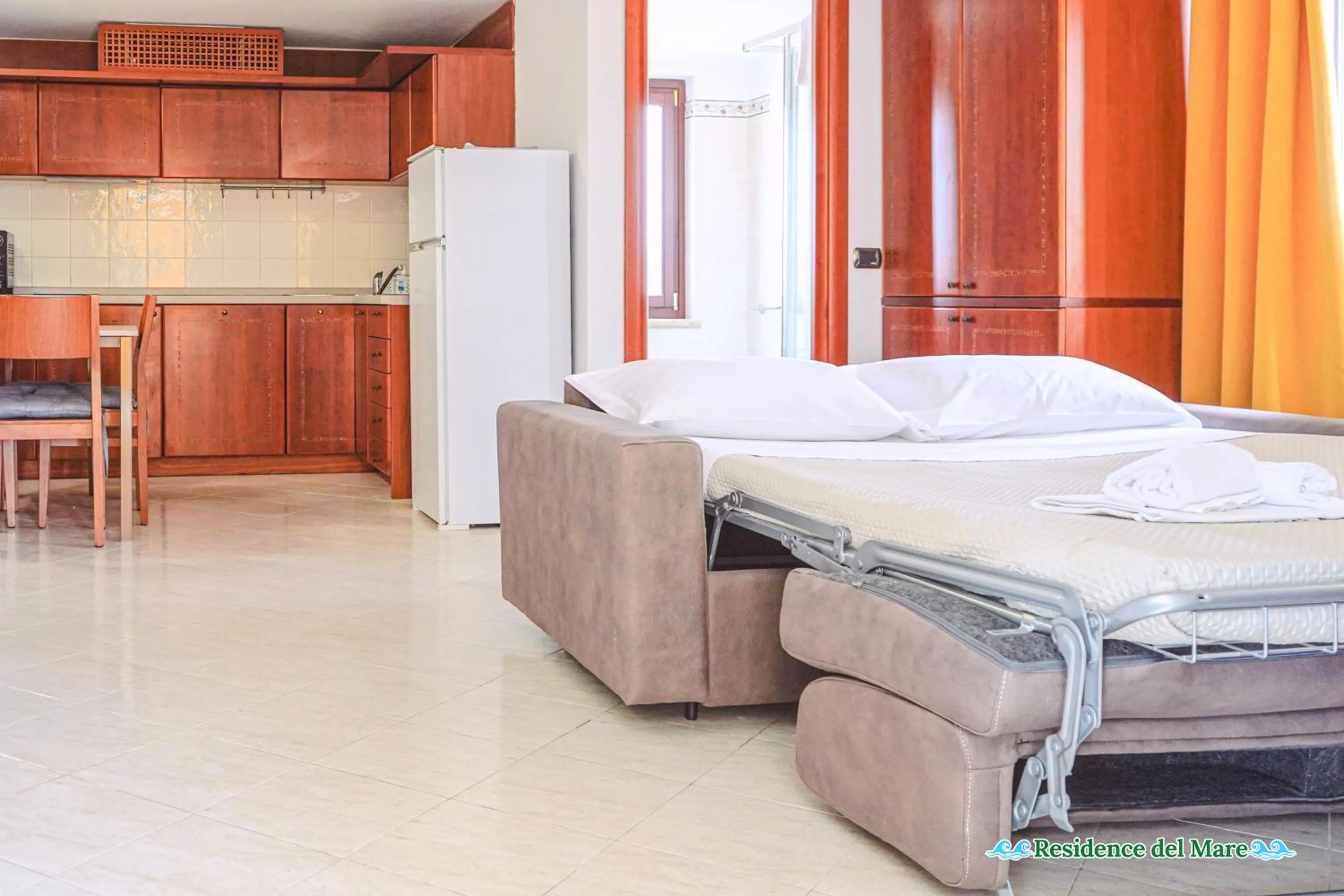 Bed in Residence del mare