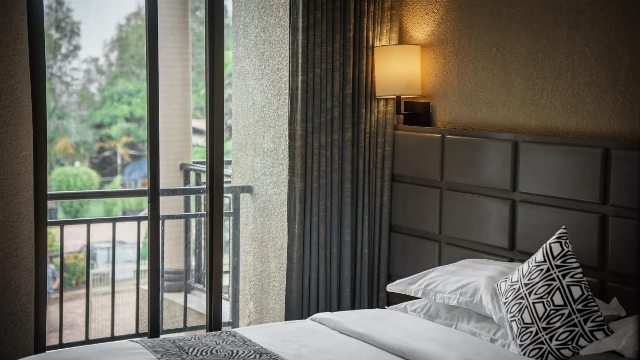 Bed in Quality Inn Hotel Kigali