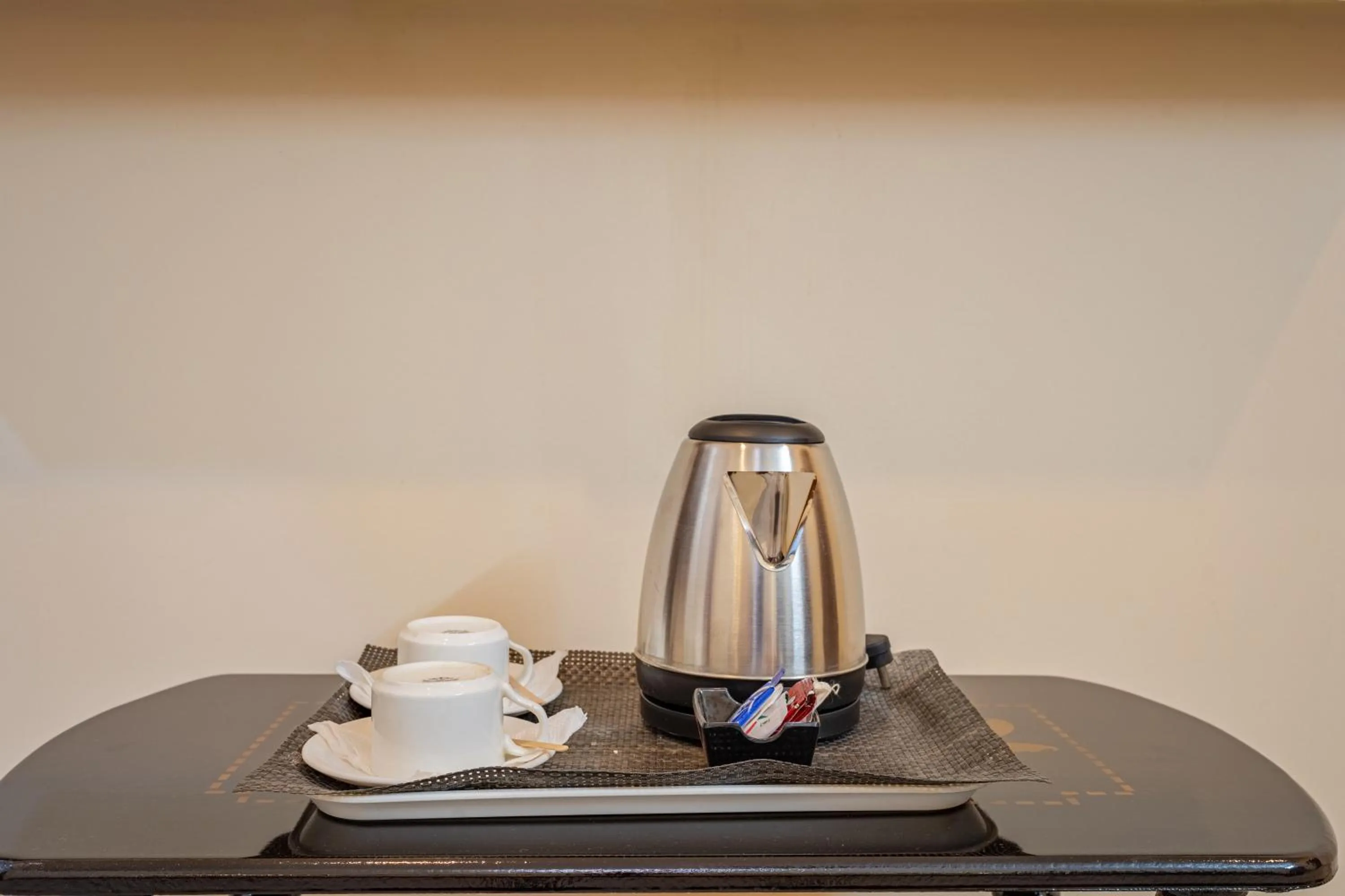 Coffee/tea facilities in Hotel De Jardin Pondicherry with Swimming Pool