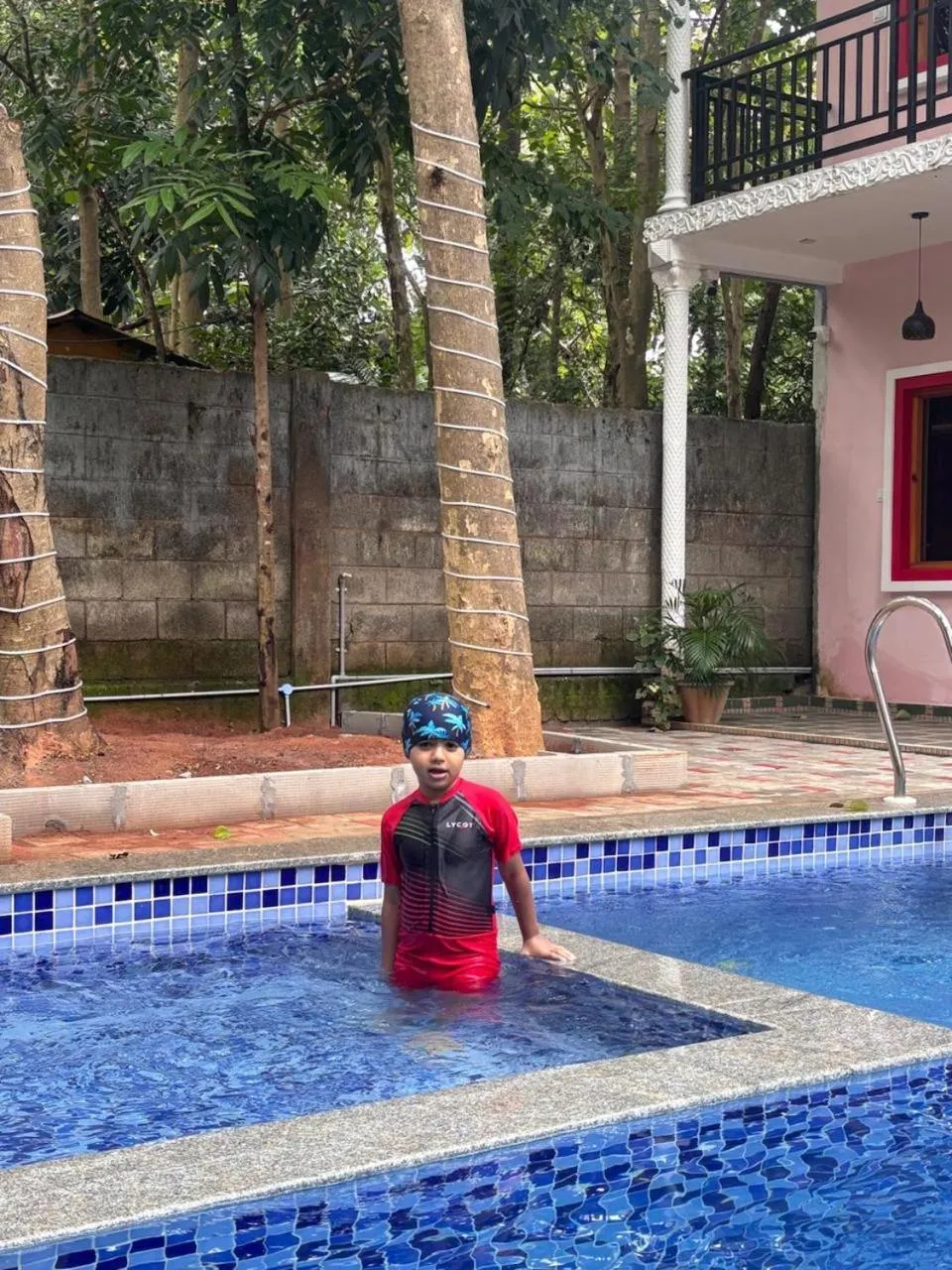 Swimming pool in De Jardin Resort Pondicherry with Swimming Pool