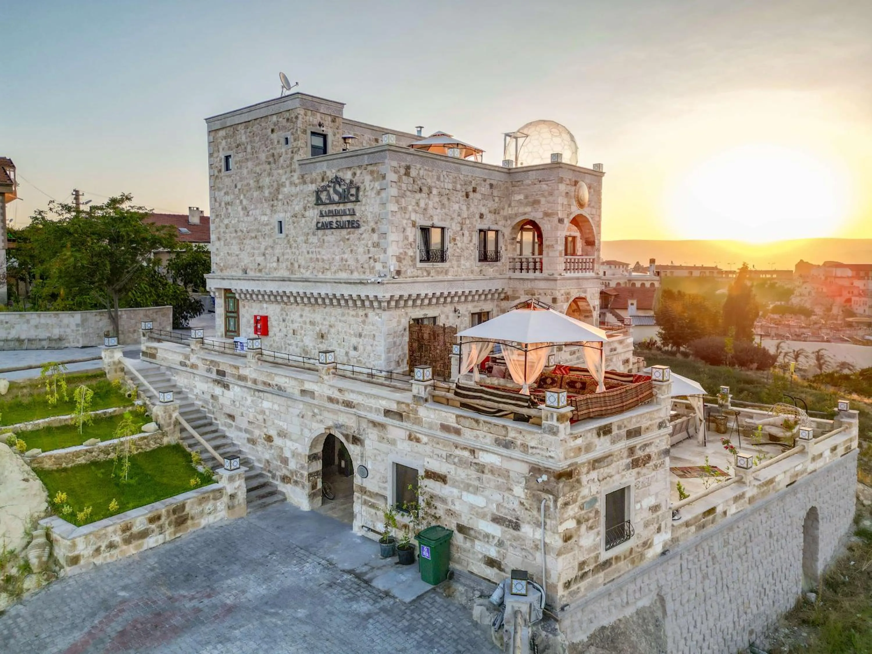 Property building in Kasr-ı Kapadokya Cave Suites