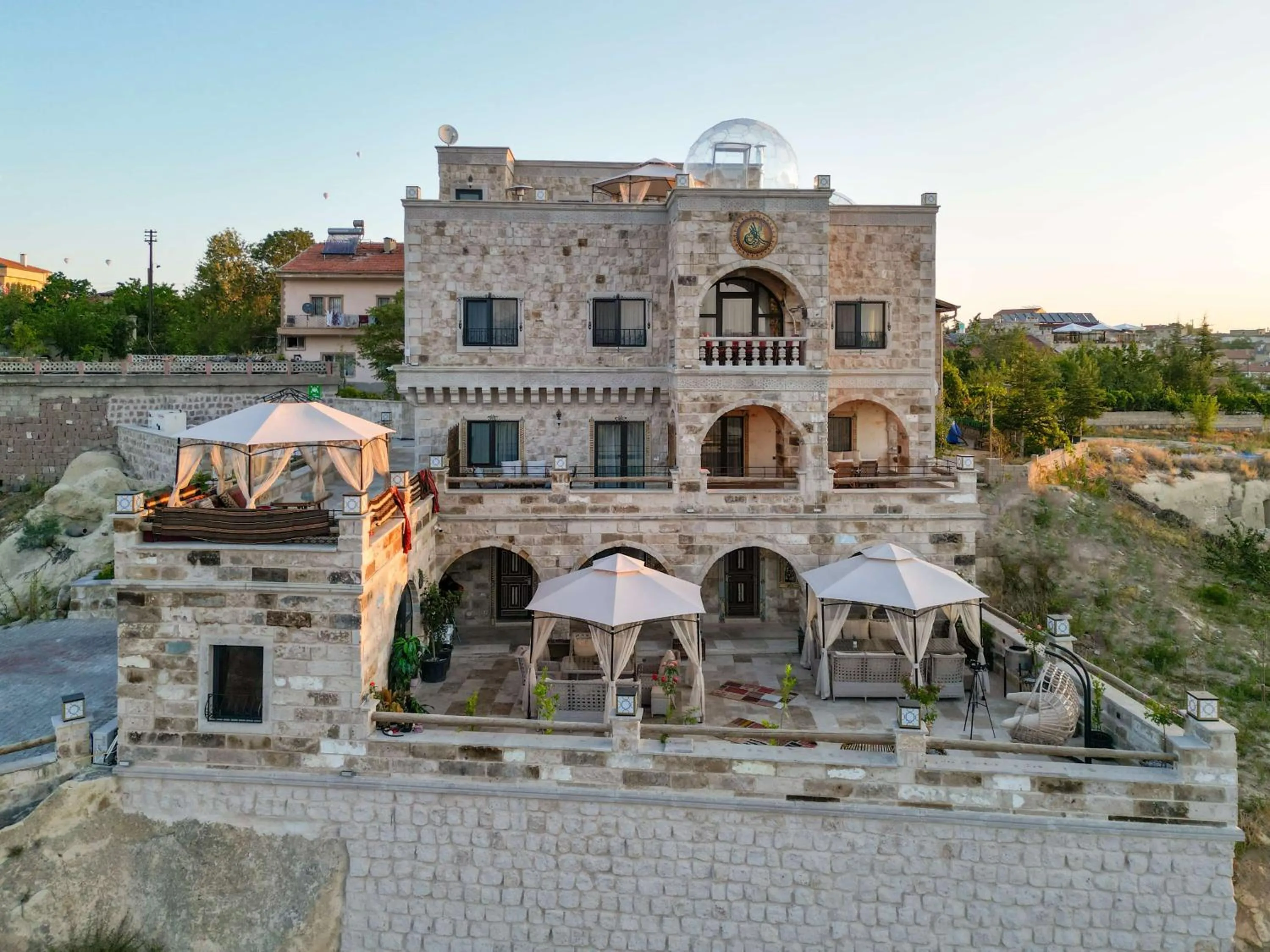 Property building in Kasr-ı Kapadokya Cave Suites