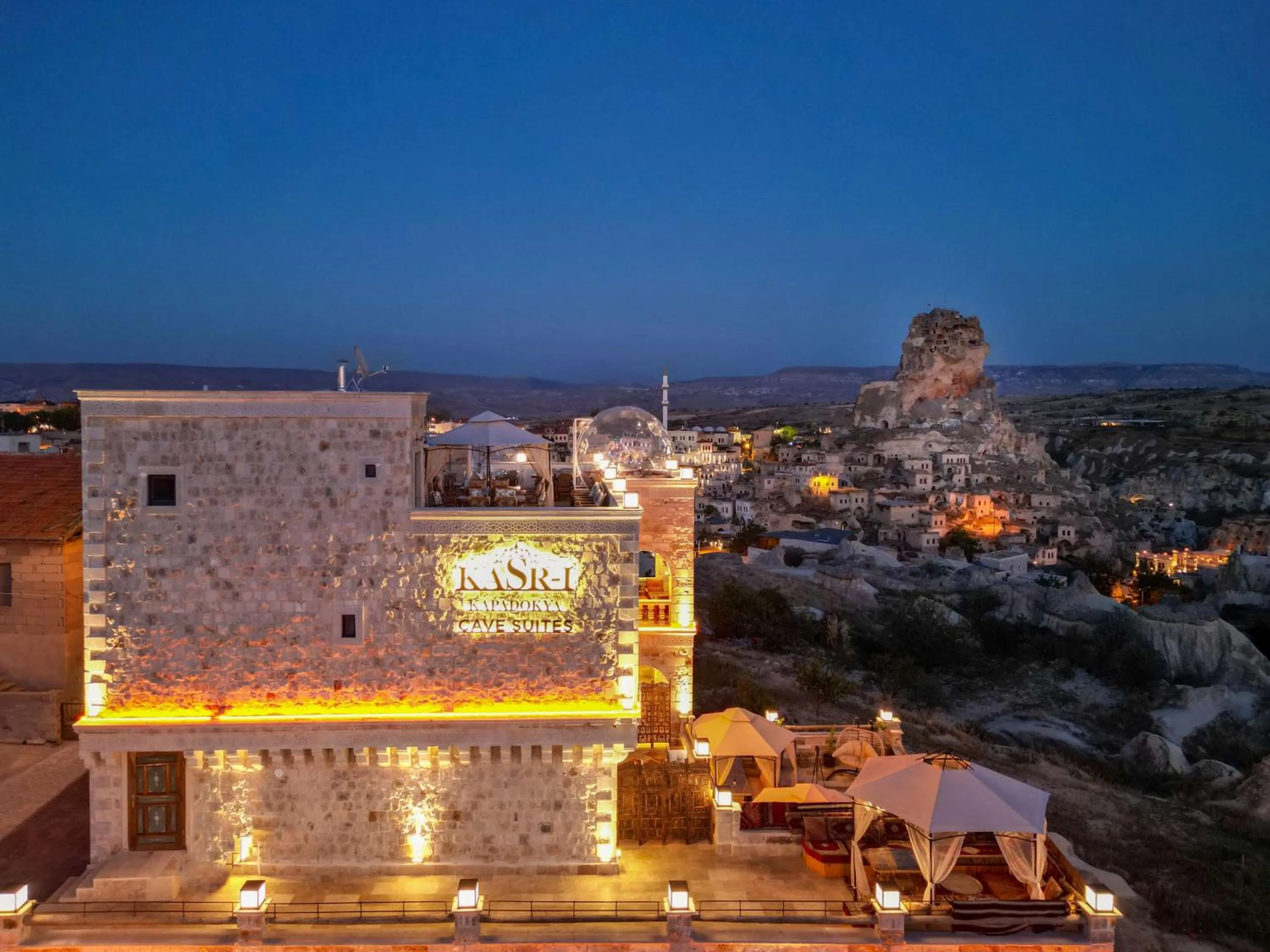 Property building in Kasr-ı Kapadokya Cave Suites