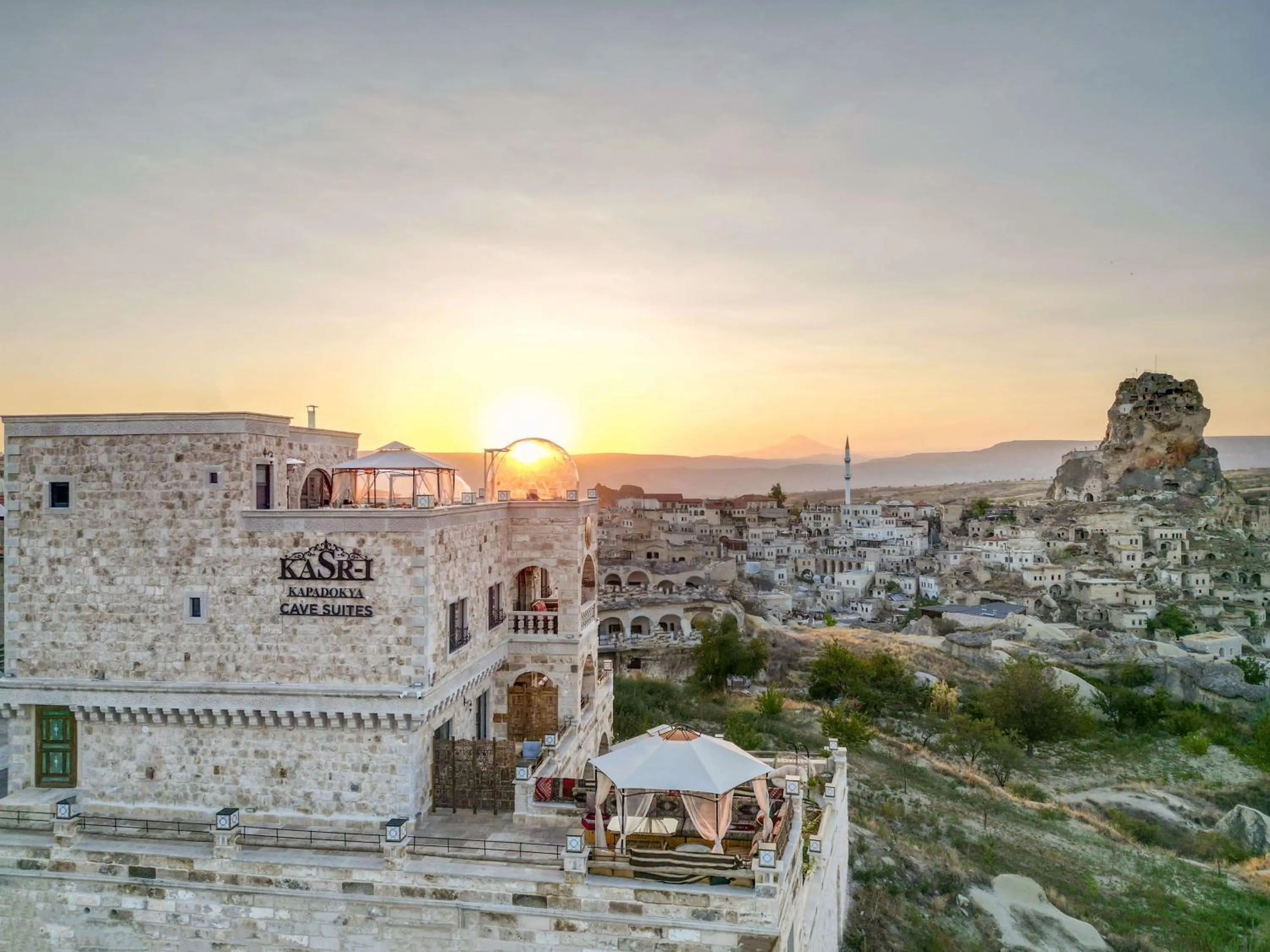 Property building in Kasr-ı Kapadokya Cave Suites