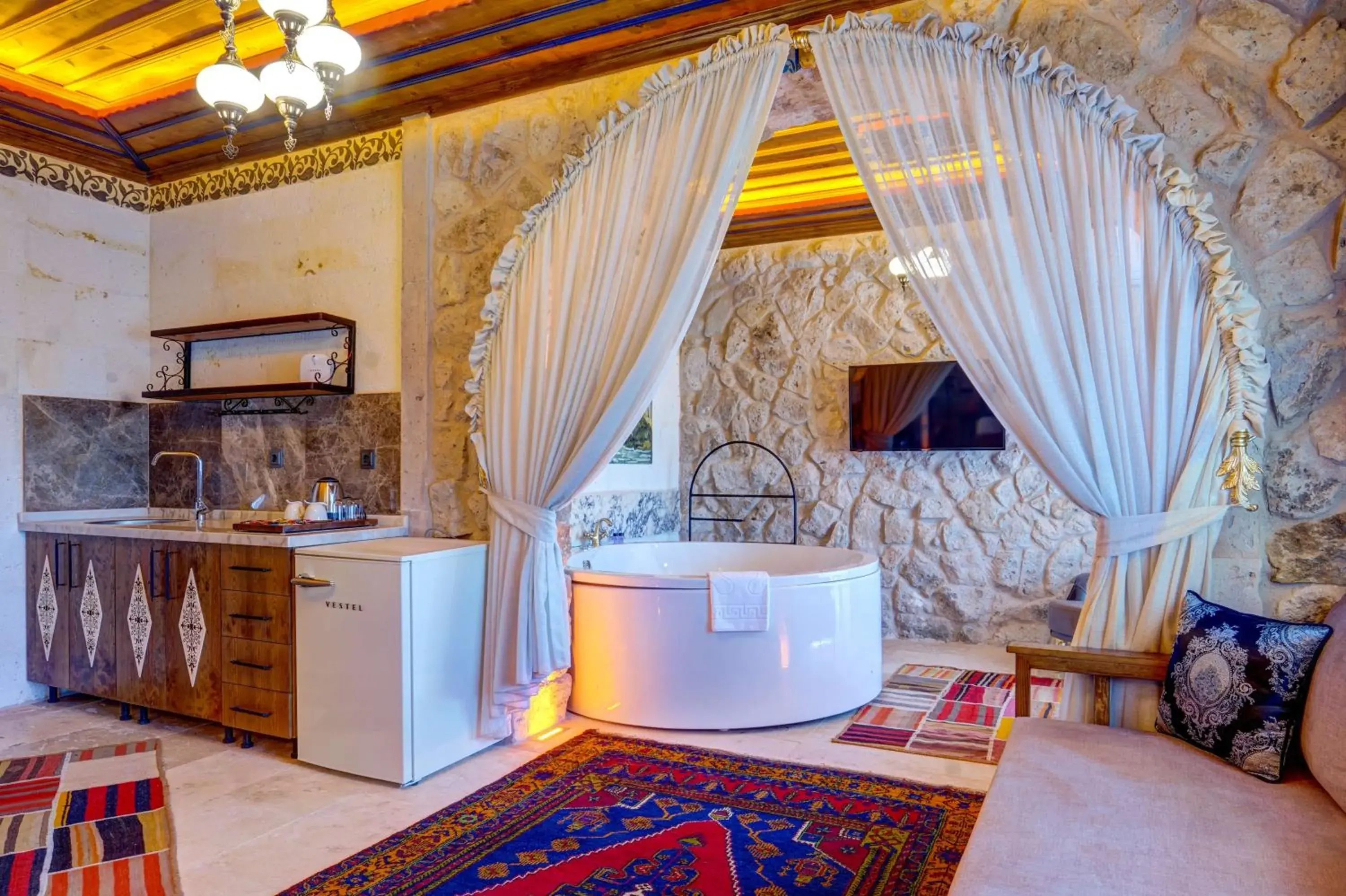 Deluxe Suite in Kasr-ı Kapadokya Cave Suites Deluxe Suite in Kasr-ı Kapadokya Cave Suites