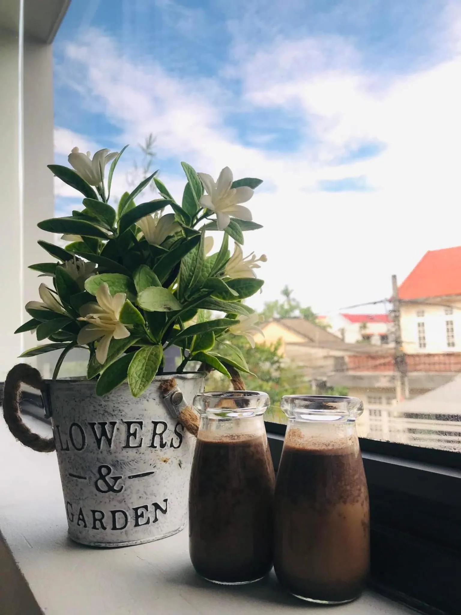 Text overlay in Kivi Homestay Hoi An