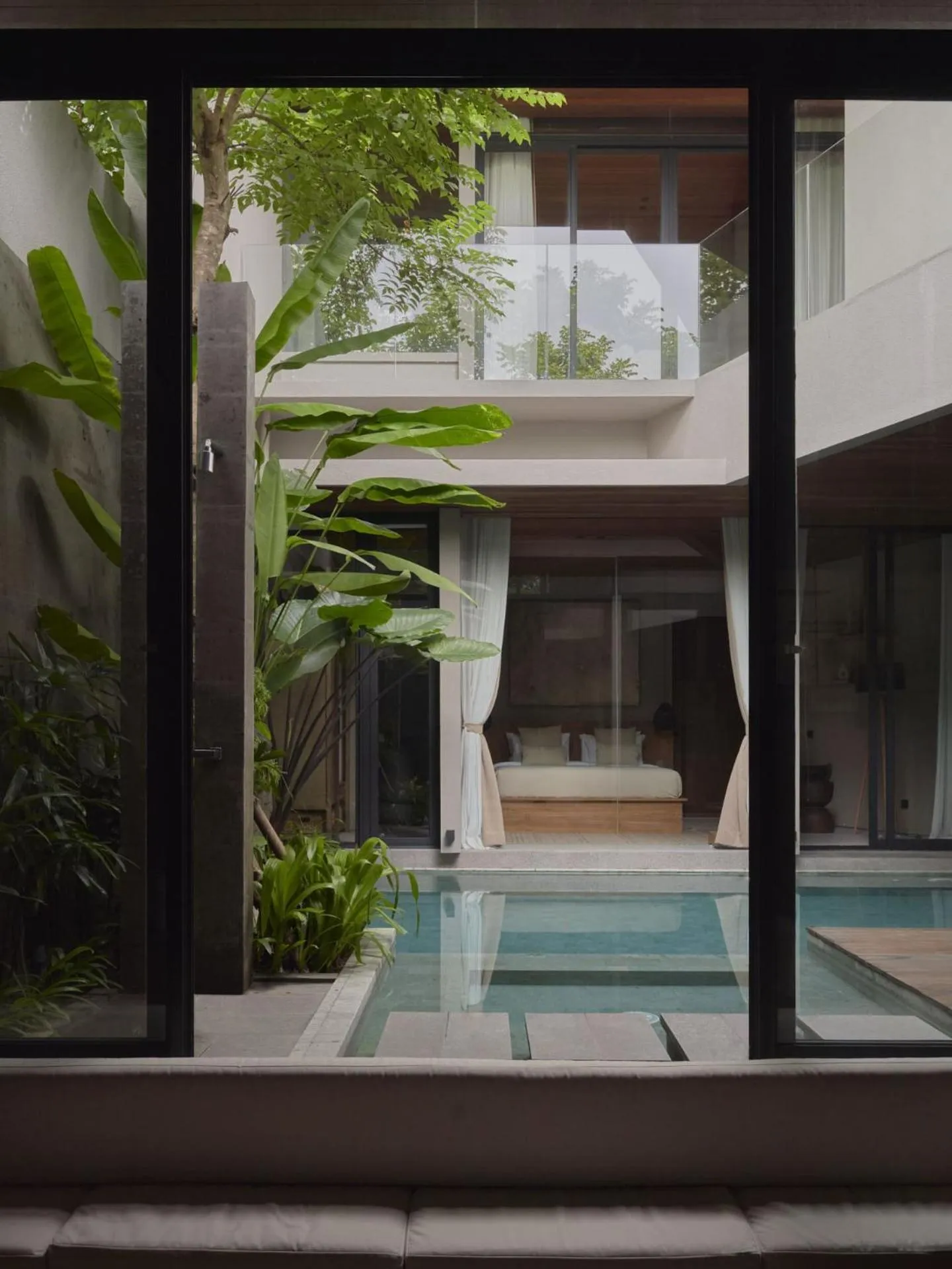 Swimming pool in The Akasha Canggu Luxury Villas
