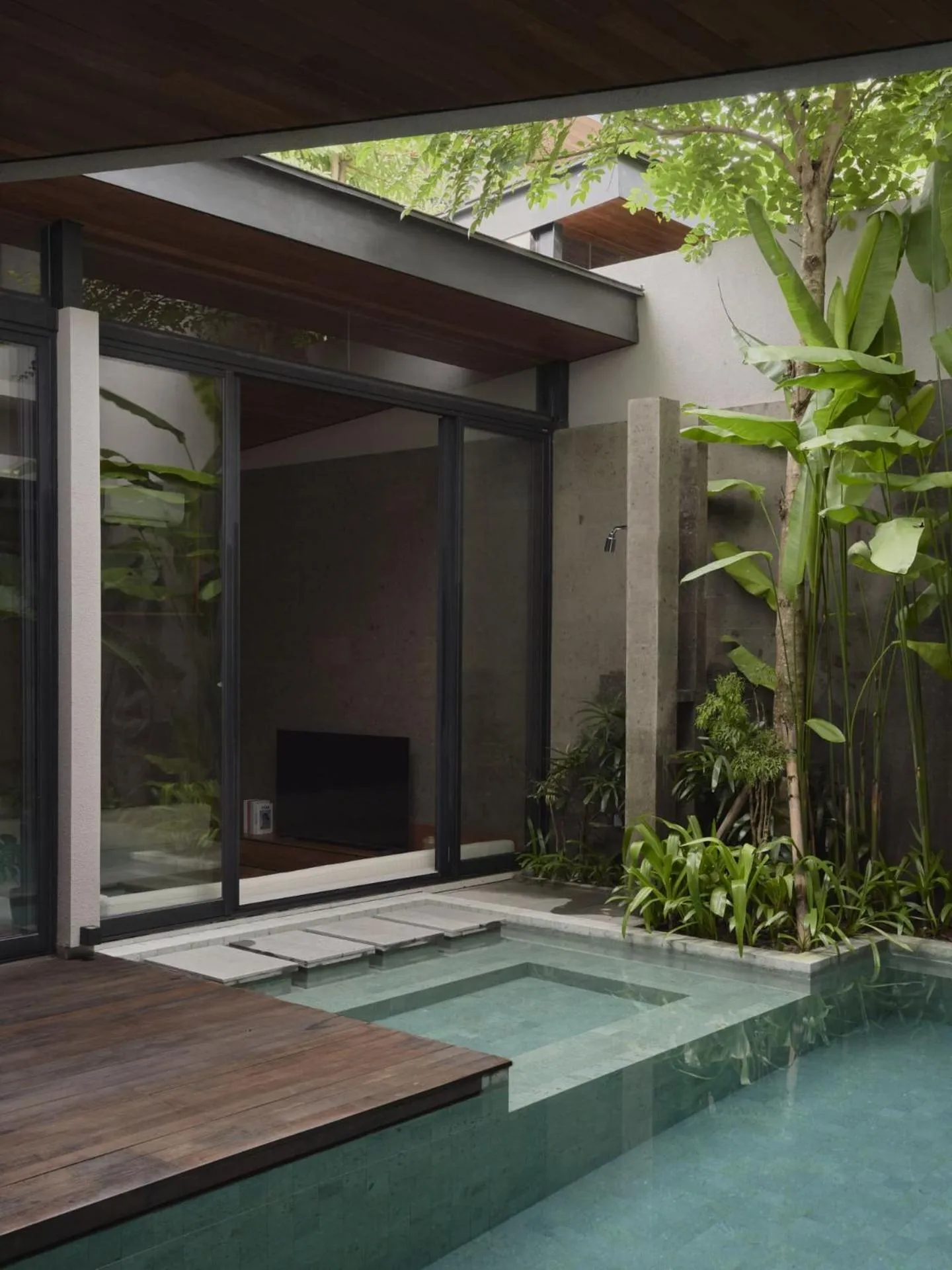 Swimming pool in The Akasha Canggu Luxury Villas