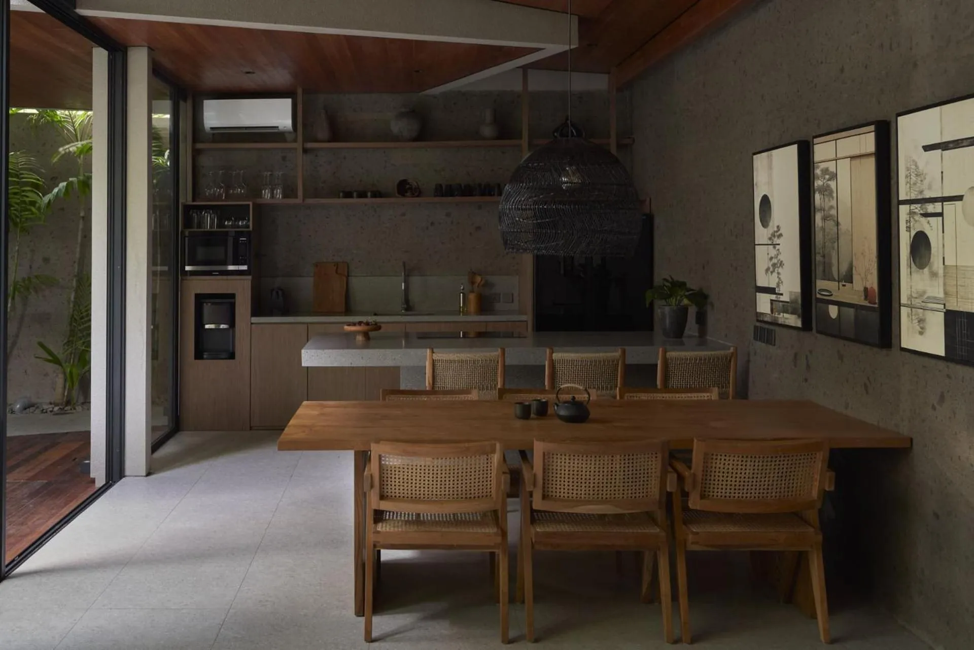 Kitchen or kitchenette in The Akasha Canggu Luxury Villas
