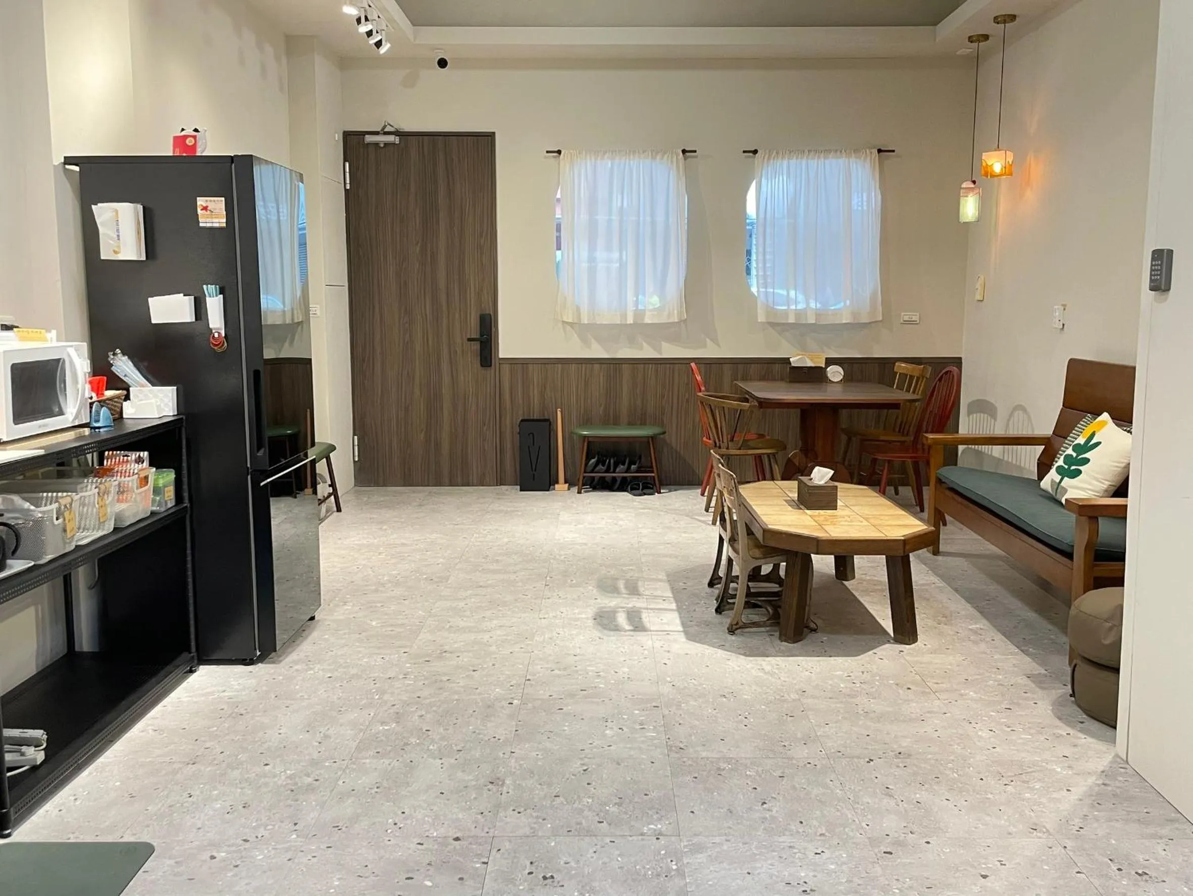 Seating area in Nantuju