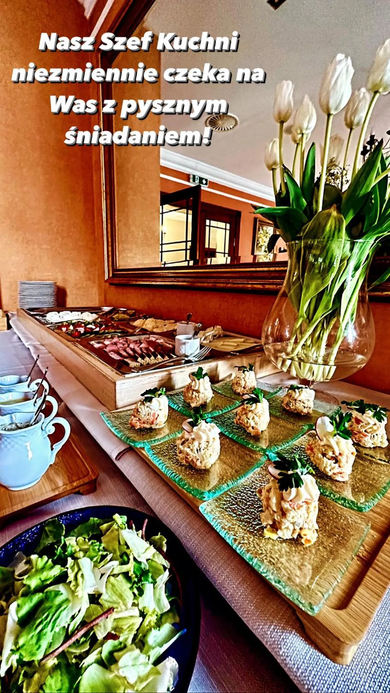 Buffet breakfast in Hotel SPA Wieniawa