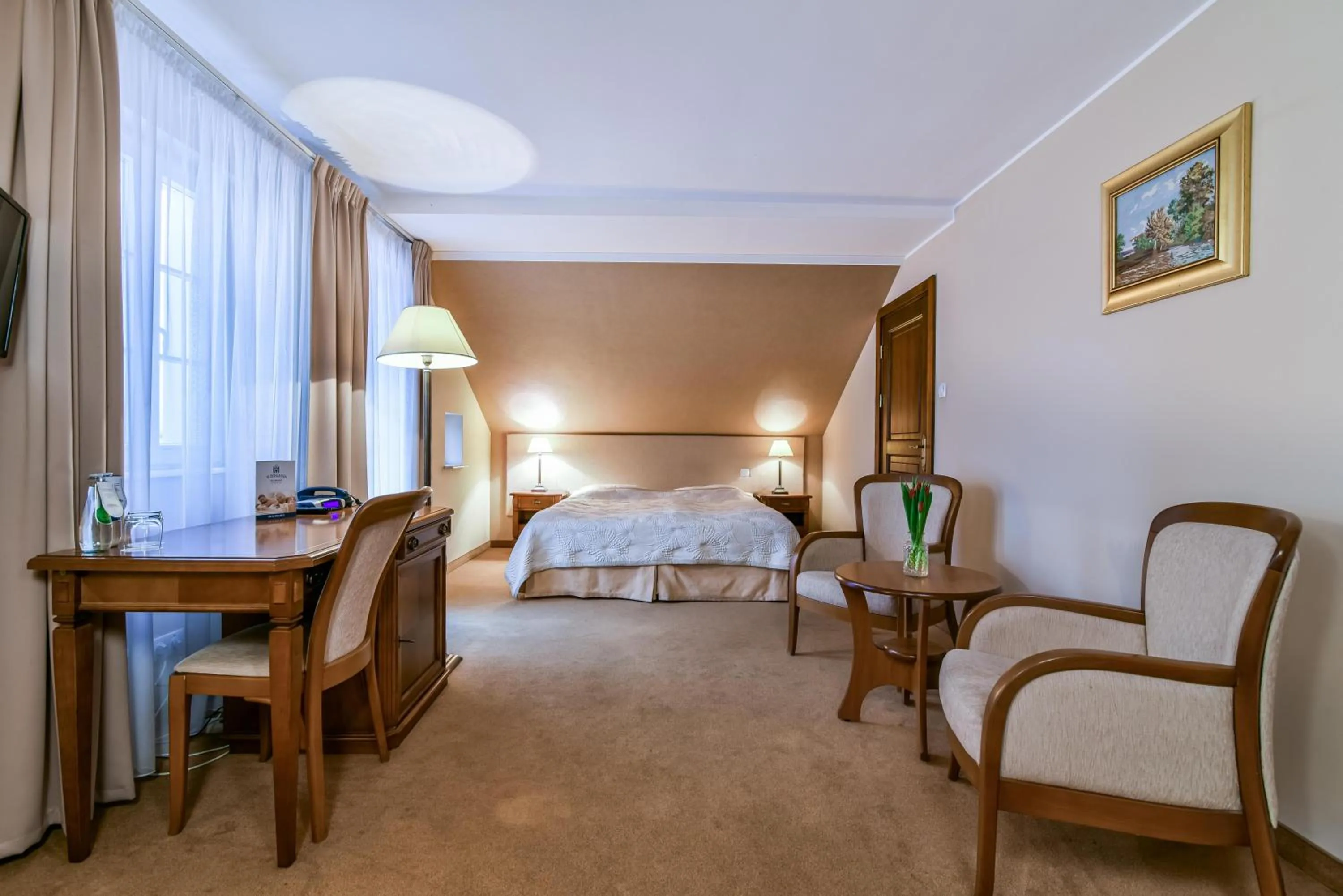 Bedroom in Hotel SPA Wieniawa